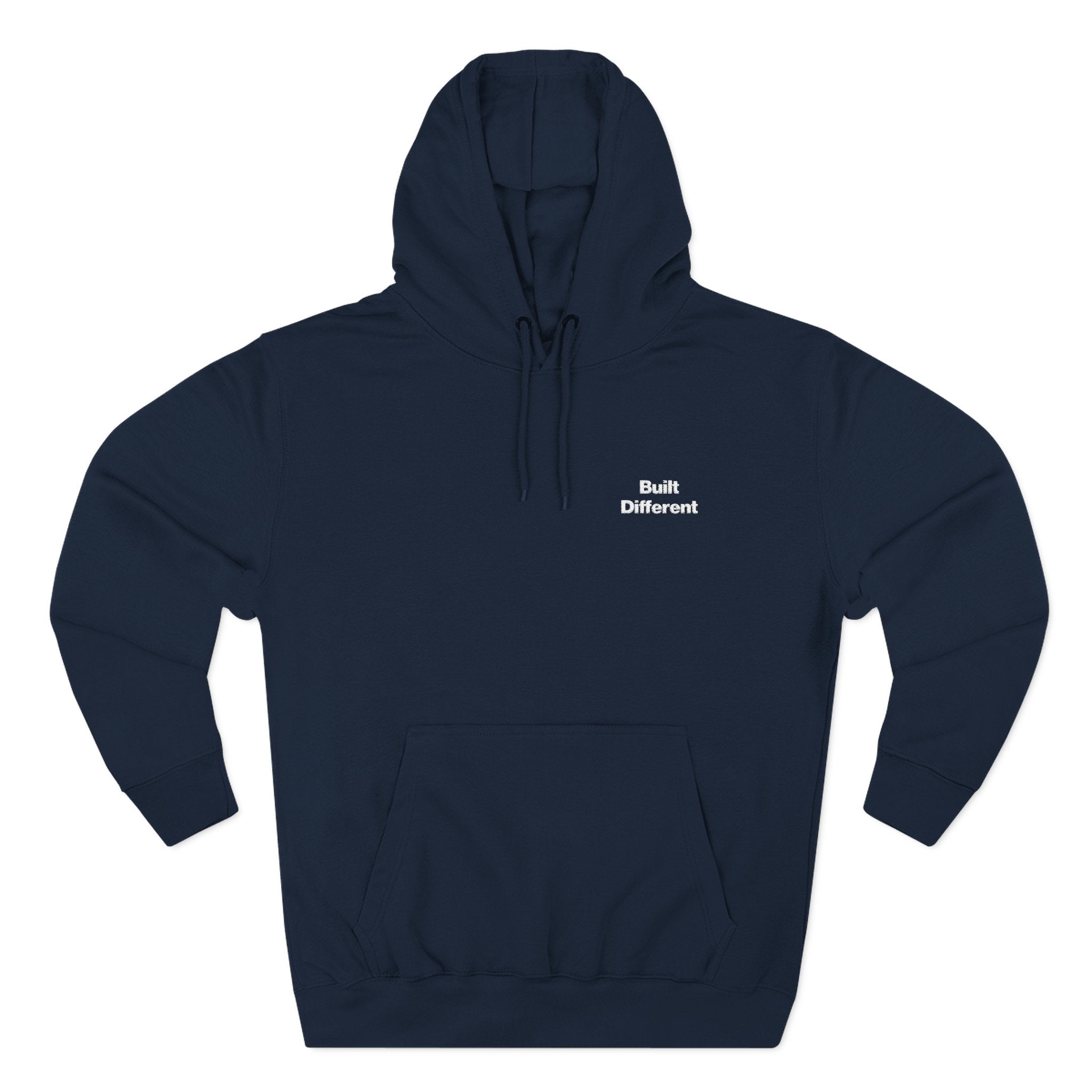 Built Different Embroidered Hoodie