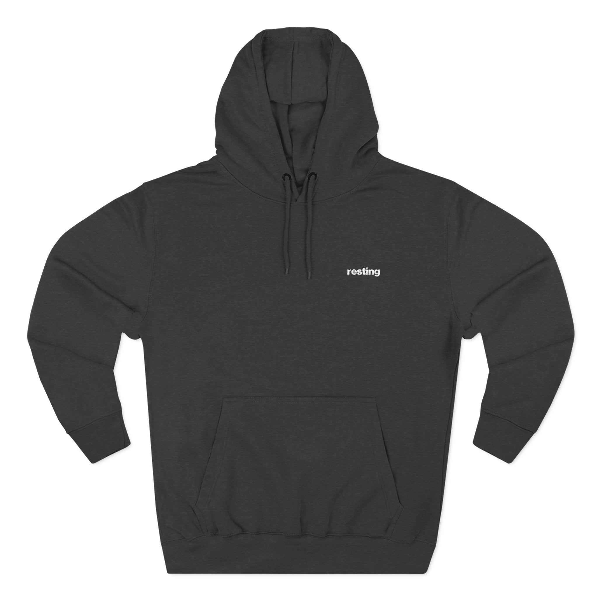 Resting Embroidered Hoodie