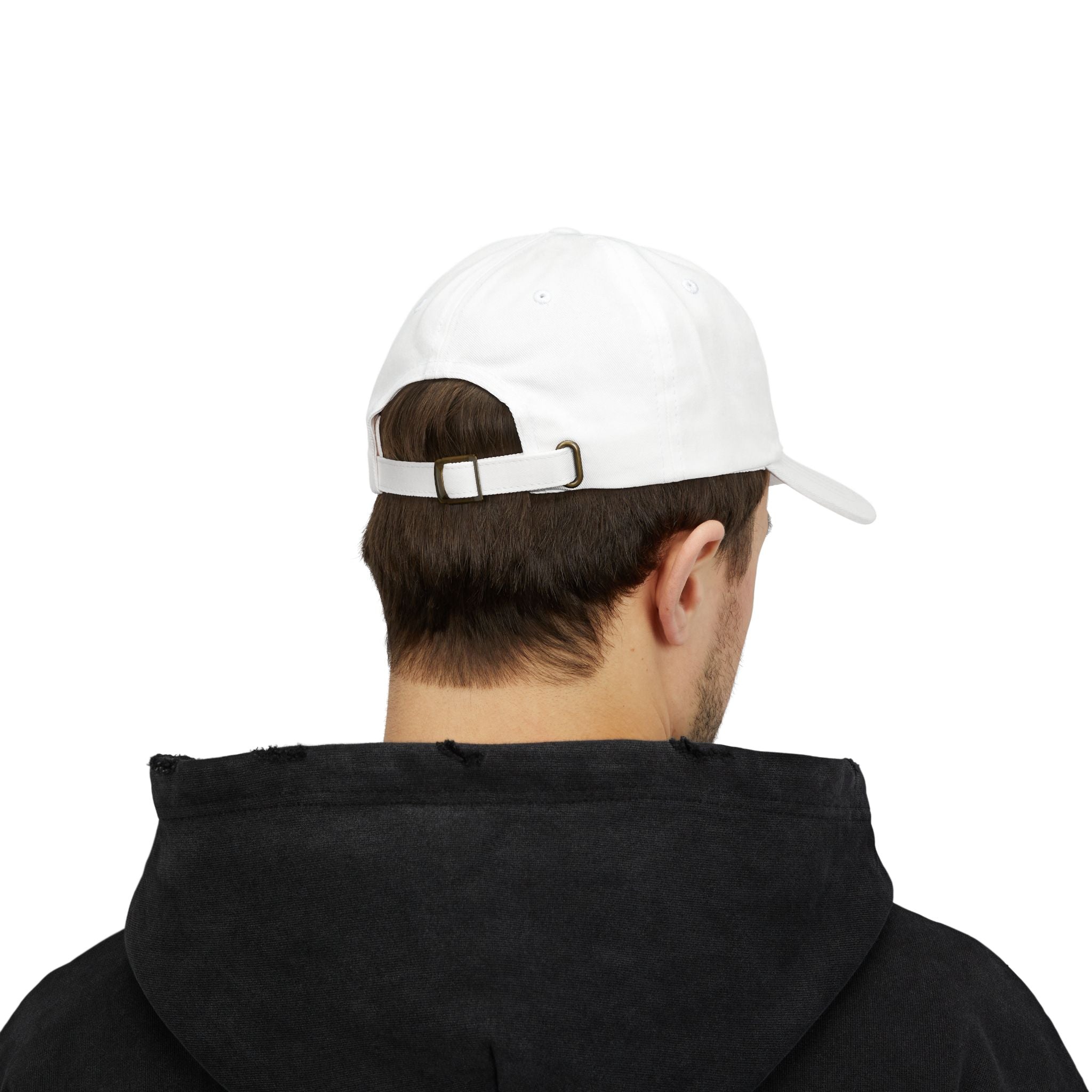 Figuring it Out Black Embroidered Sport Cap