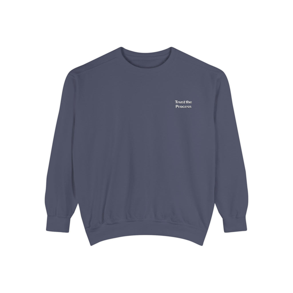 Trust the Process Embroidered Sweatshirt