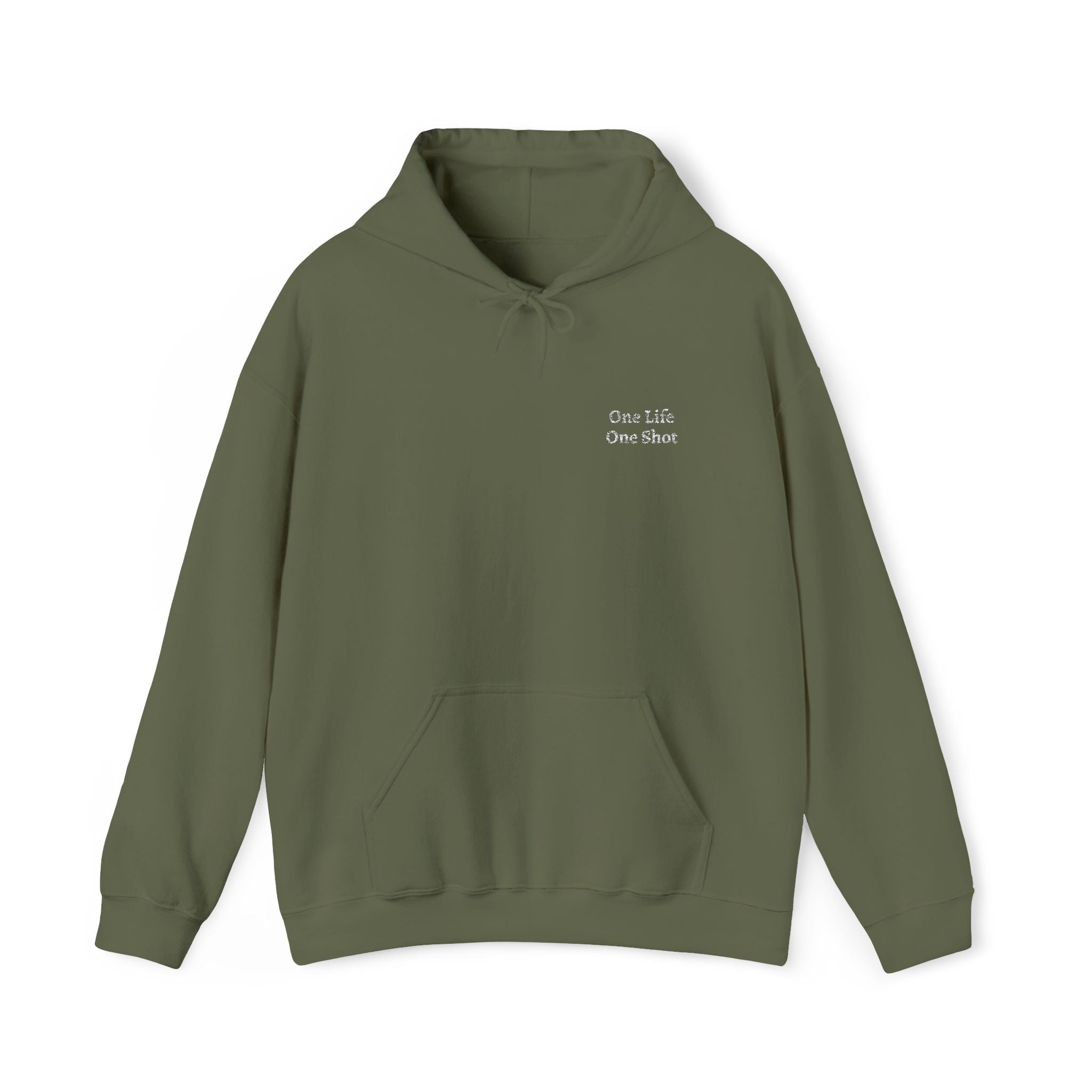 One Life One Shot Embroidered Hoodie