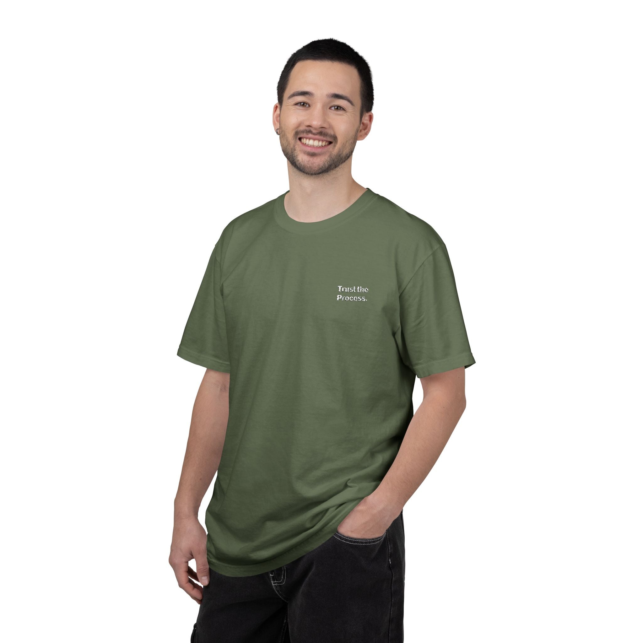 Trust the Process. Embroidered Tee