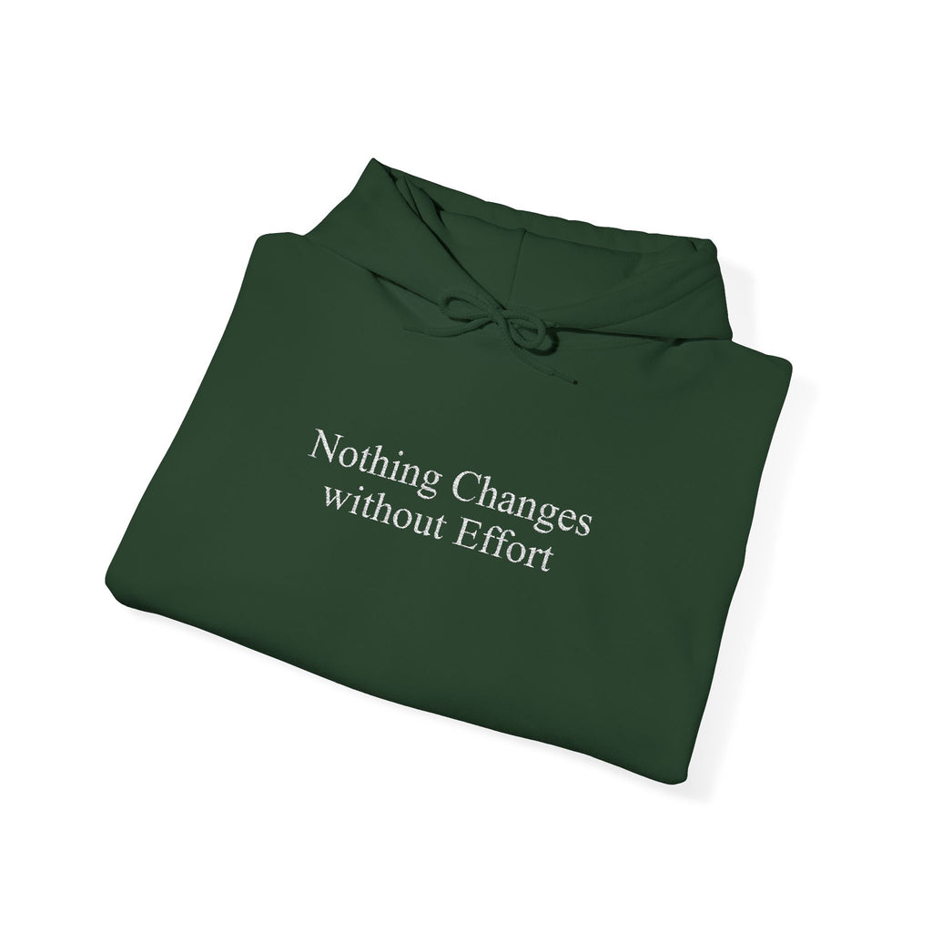 Nothing Changes without Effort Hoodie