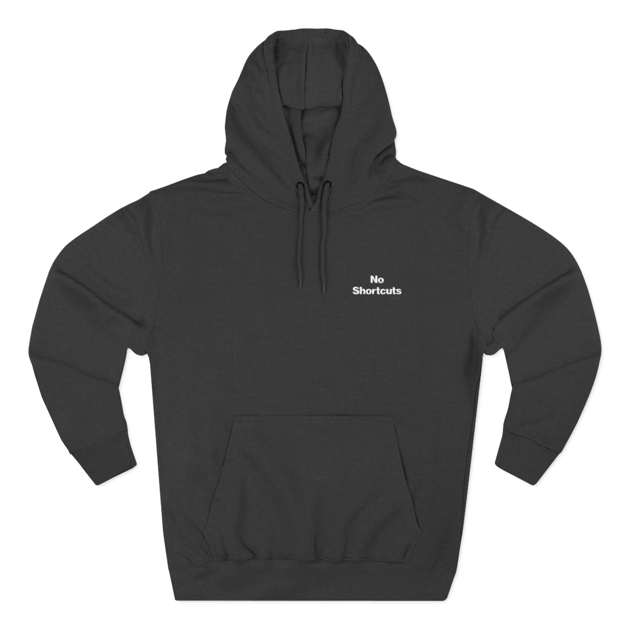 No Shortcuts Embroidered Hoodie
