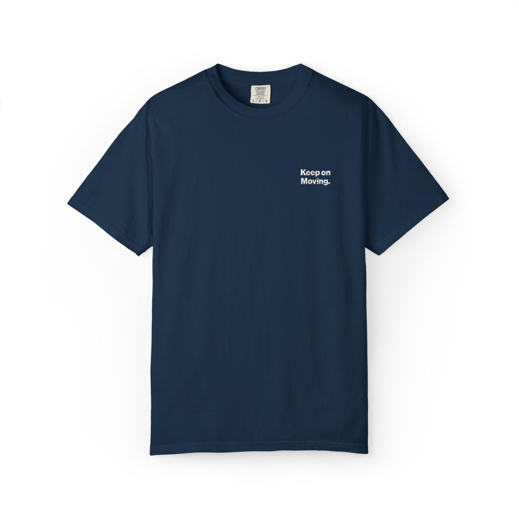 Keep on Moving Embroidered Tee