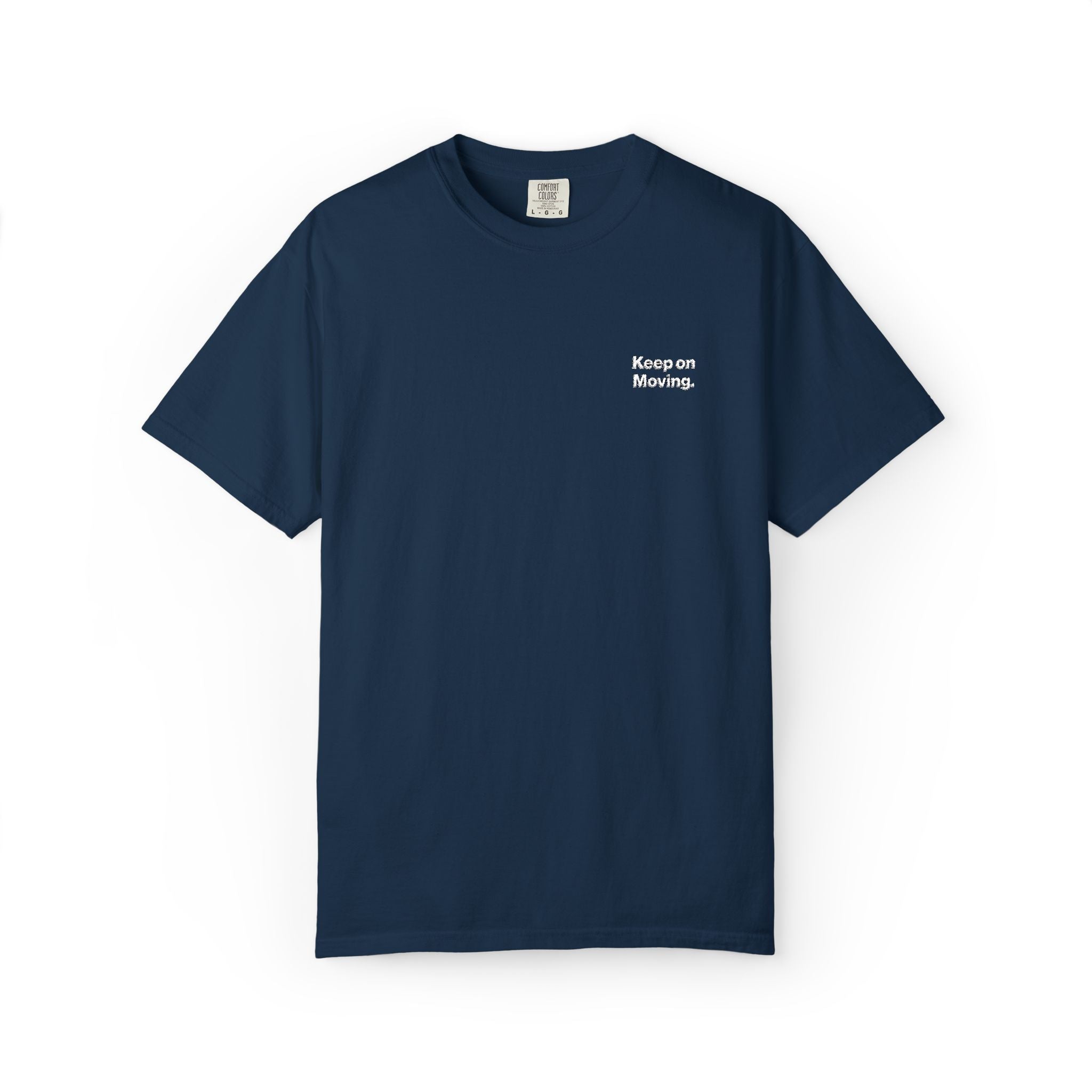 Keep on Moving Embroidered Tee