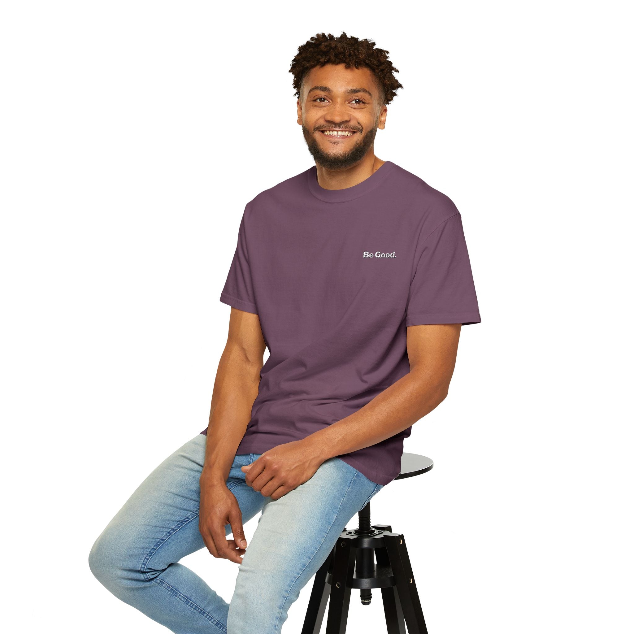 Be Good Embroidered Tee