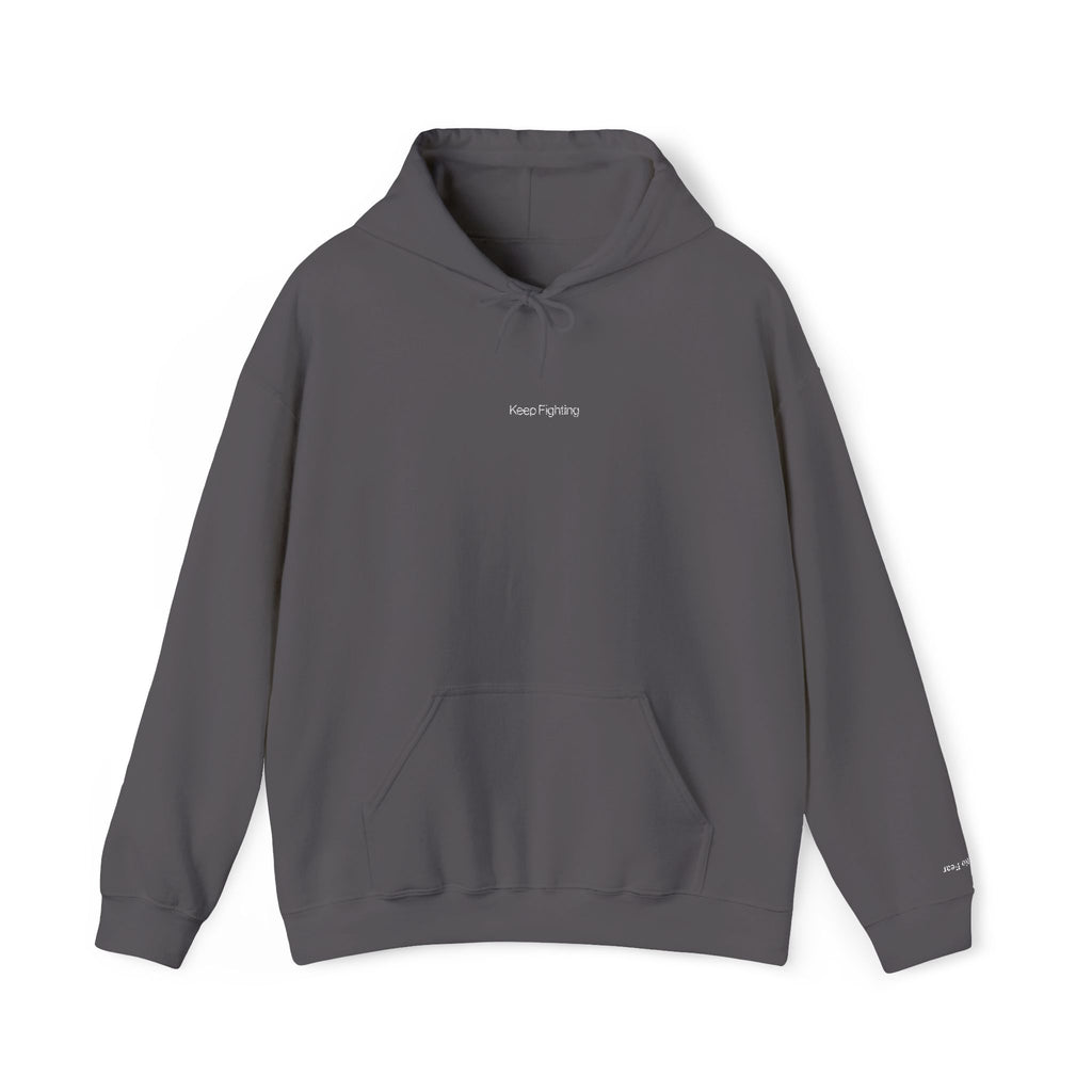 Keep Fighting Embroidered Hoodie