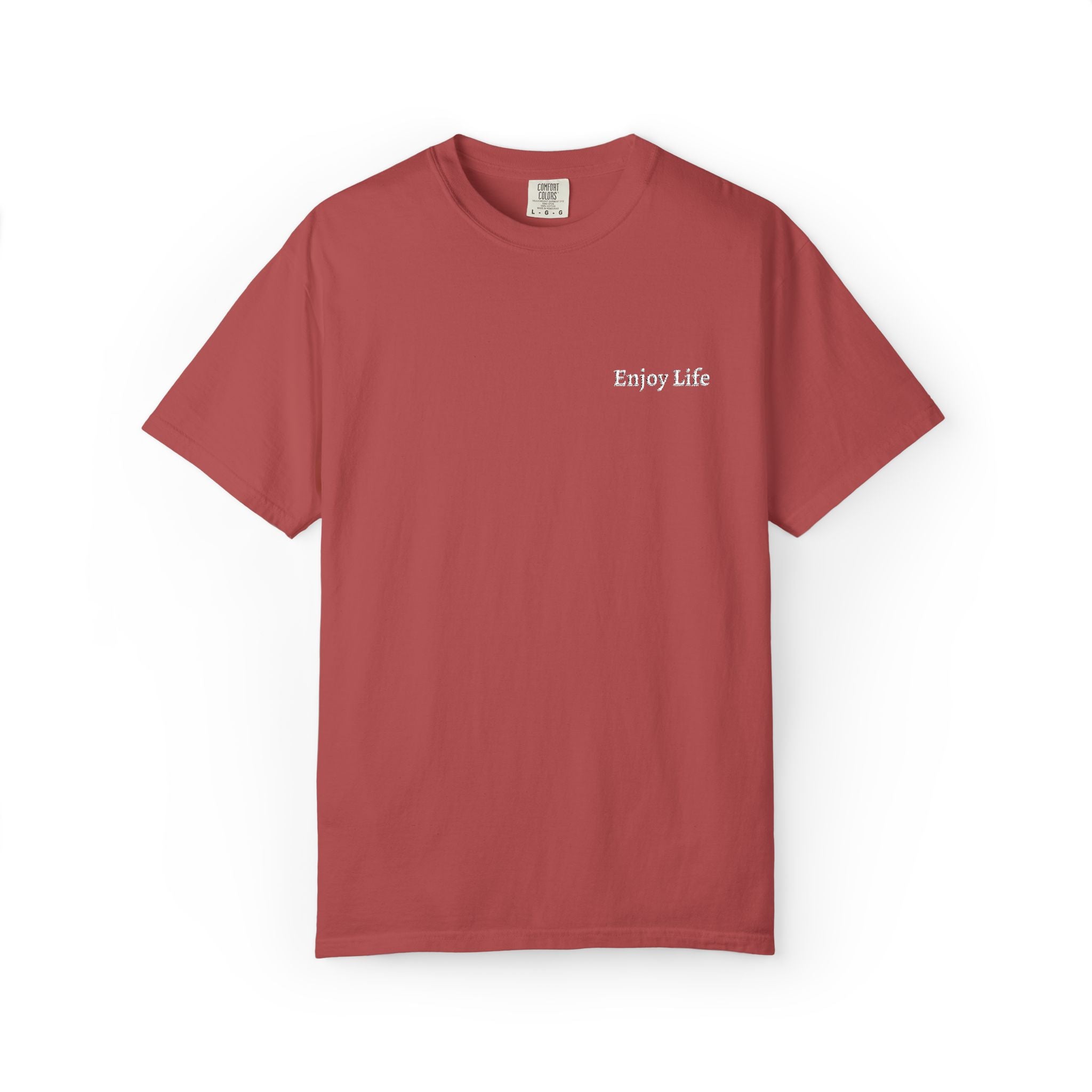 Enjoy Life Embroidered Shirt