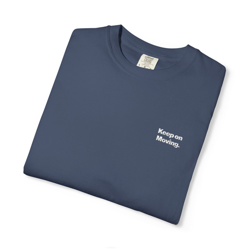 Keep on Moving Embroidered Tee