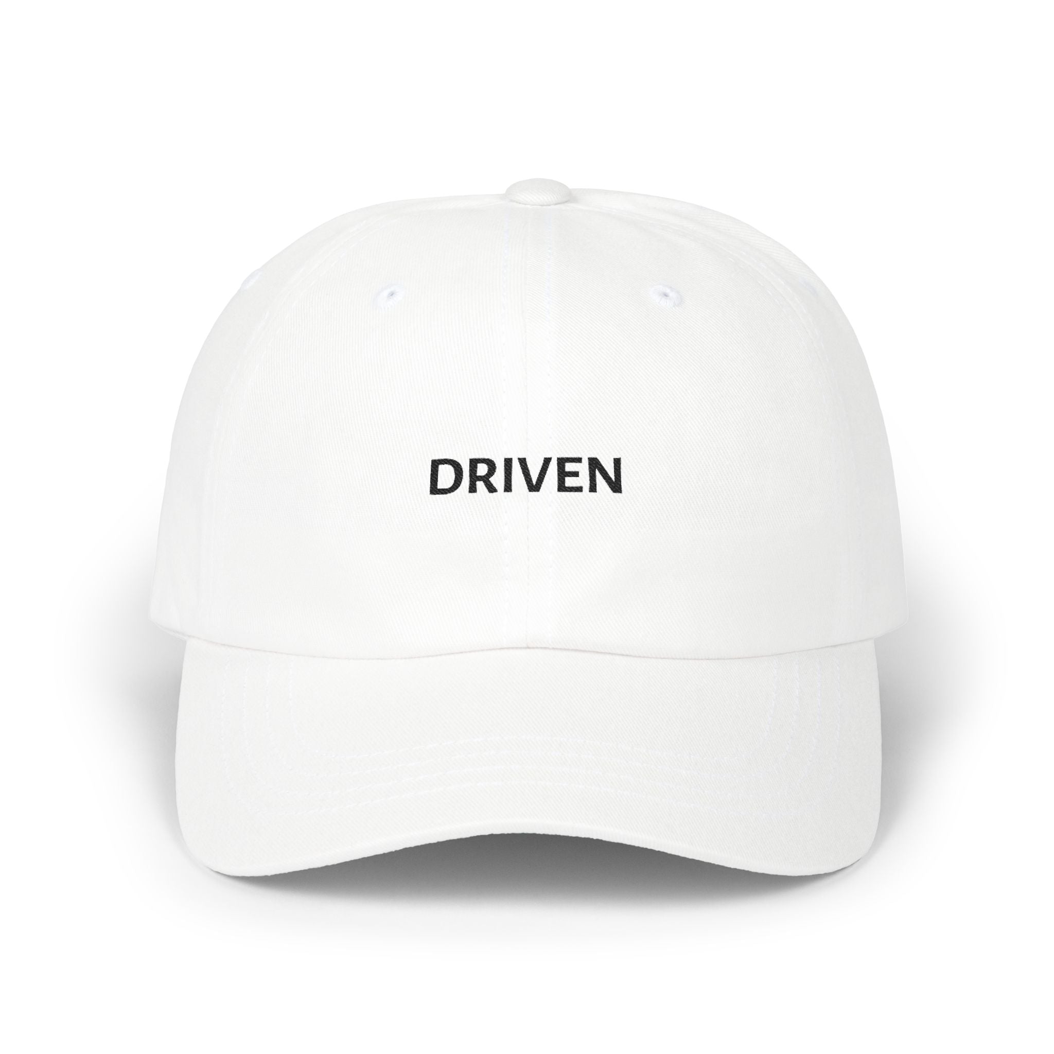 Driven Black Embroidered Sport Cap