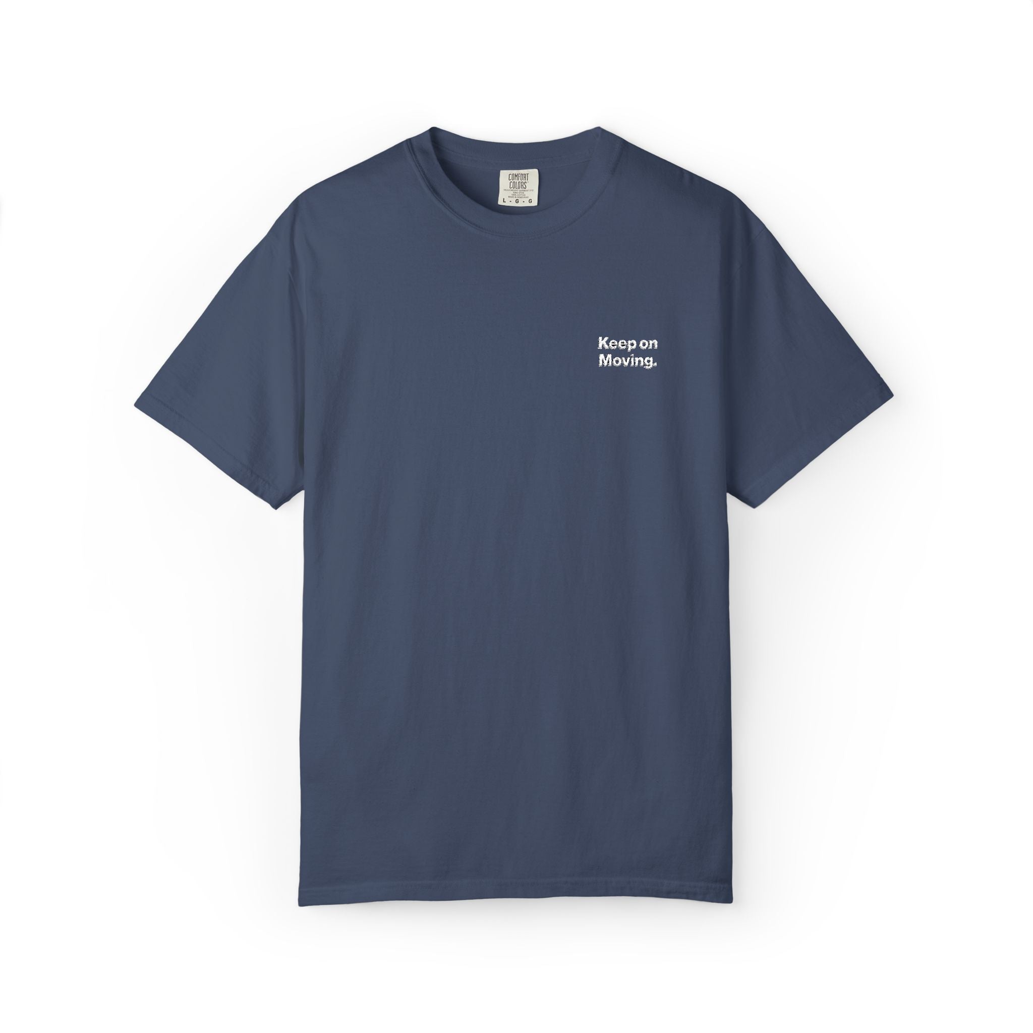 Keep on Moving Embroidered Tee
