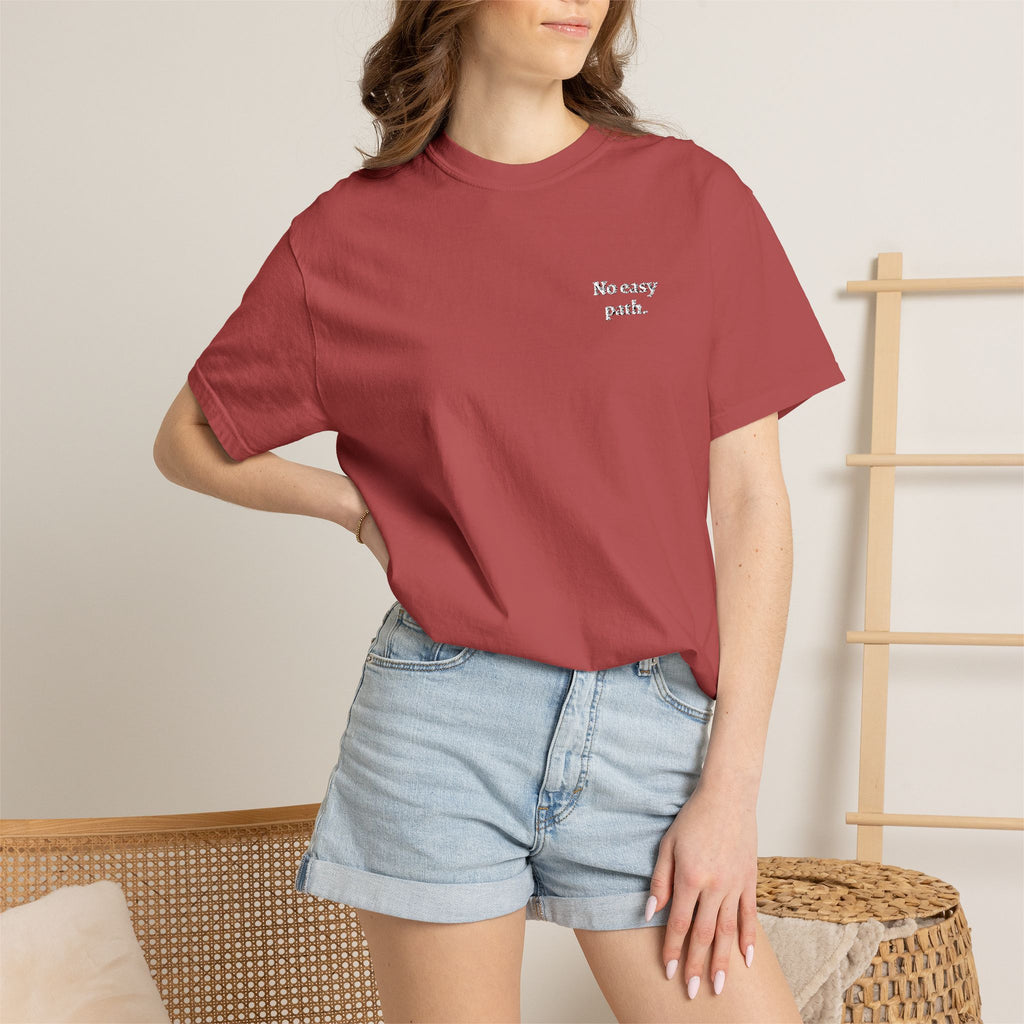 No Easy Path Embroidered Shirt