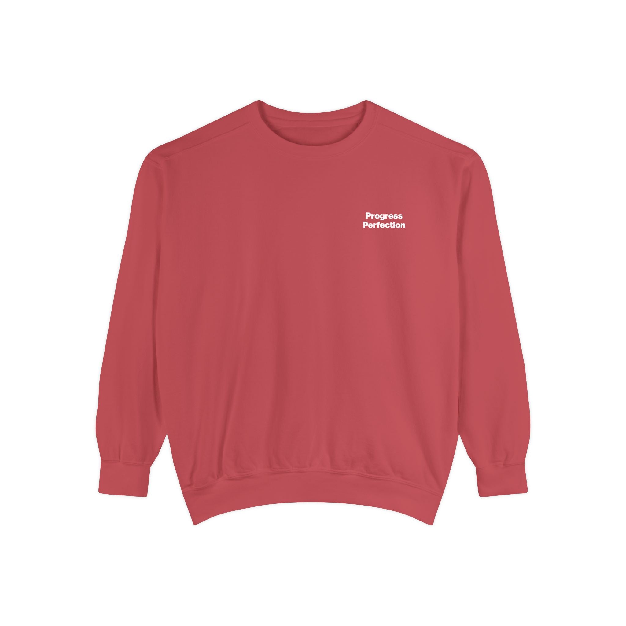 Progress over Perfection Embroidered Sweatshirt