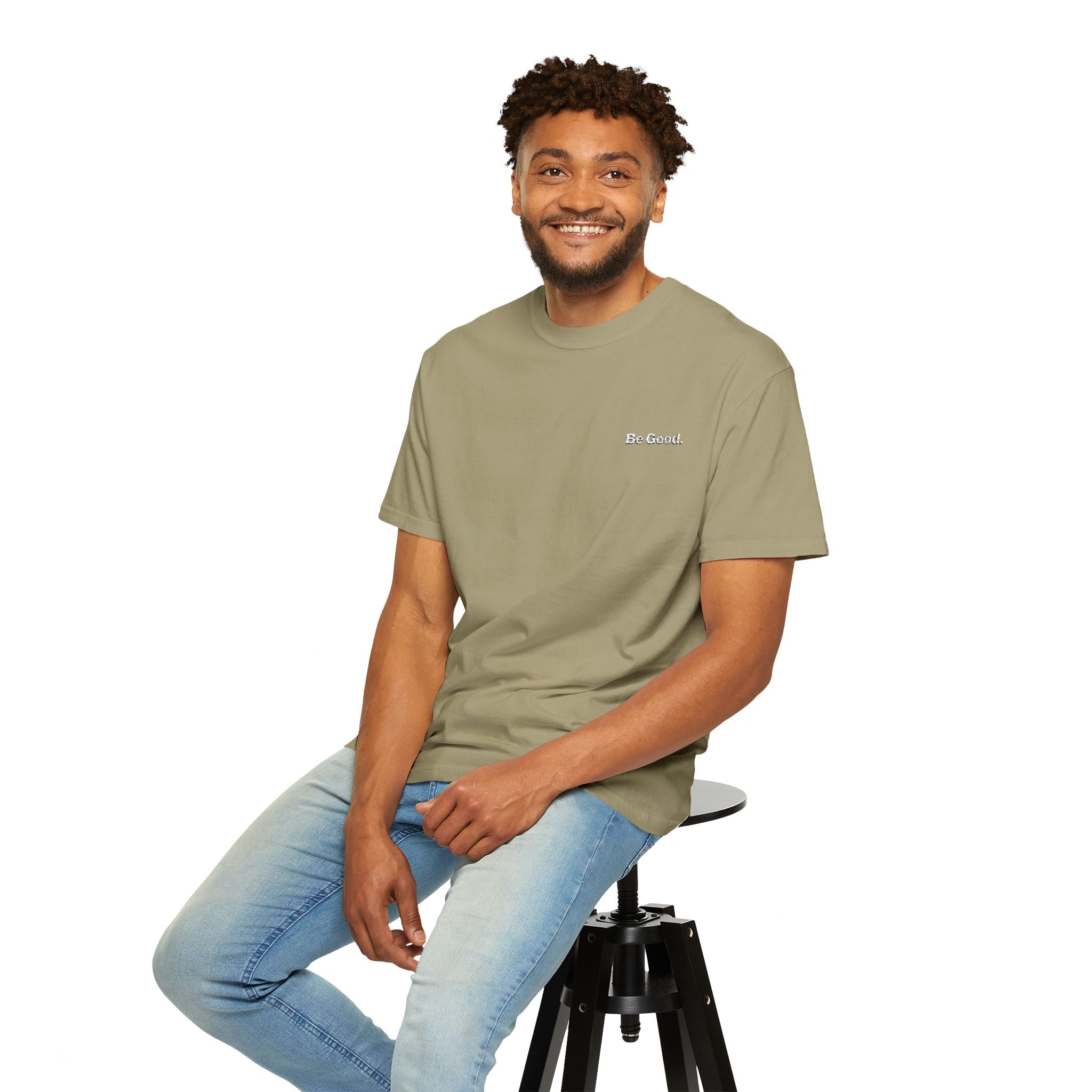 Be Good Embroidered Tee