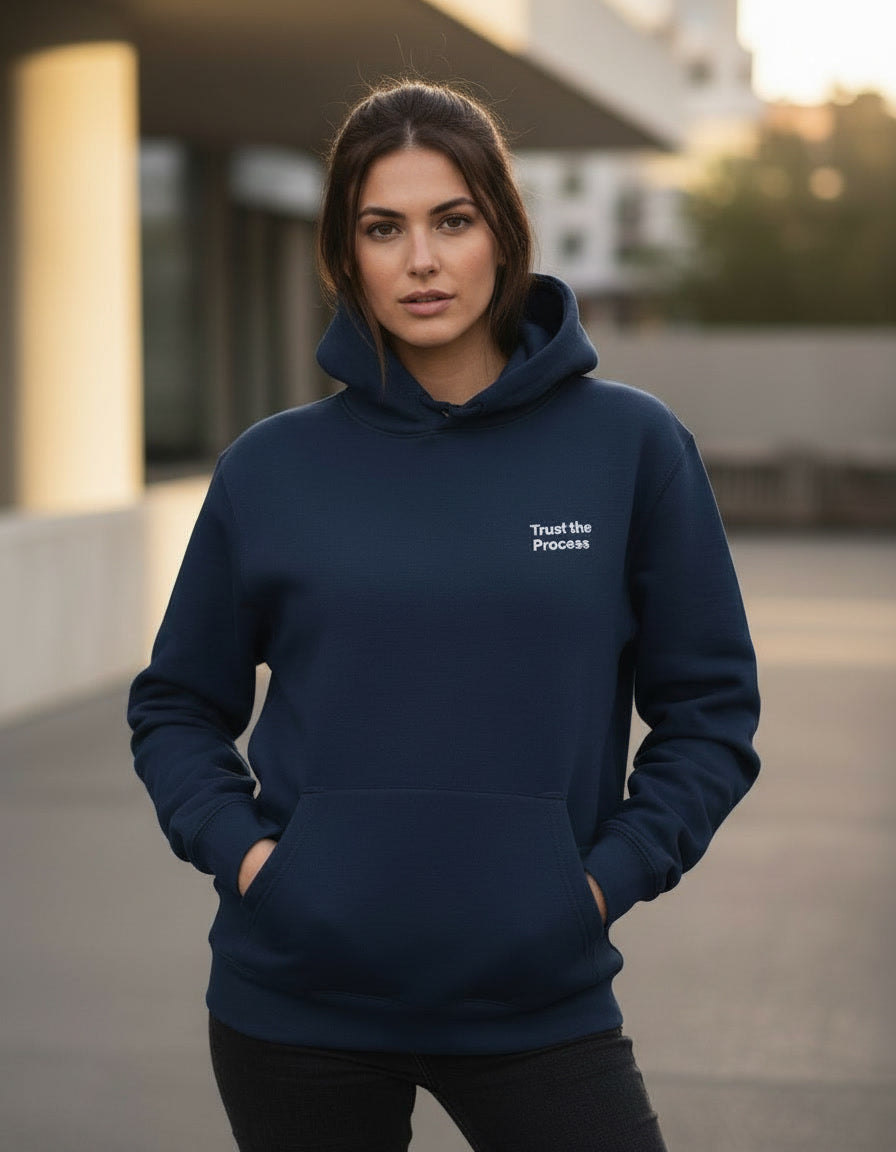 Trust the Process Embroidered Hoodie