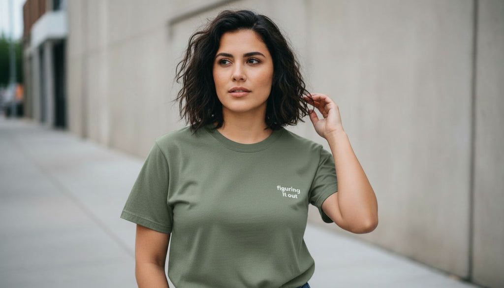 Figuring it Out Embroidered Tee