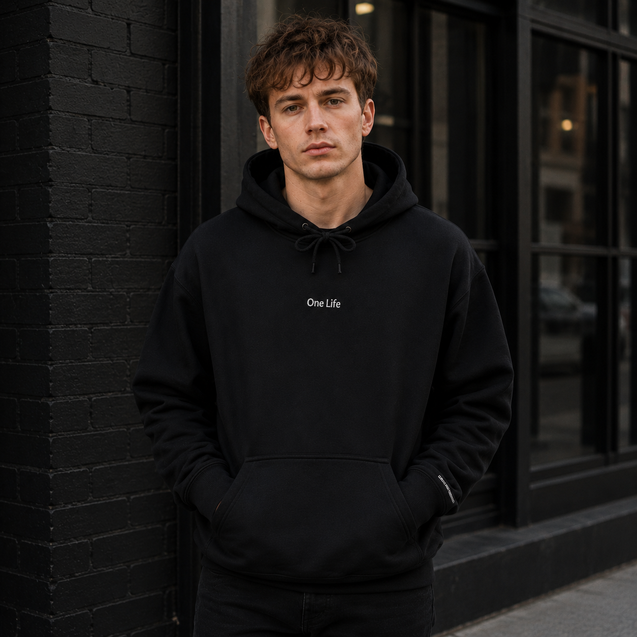 Why Doubt? Embroidered Hoodie