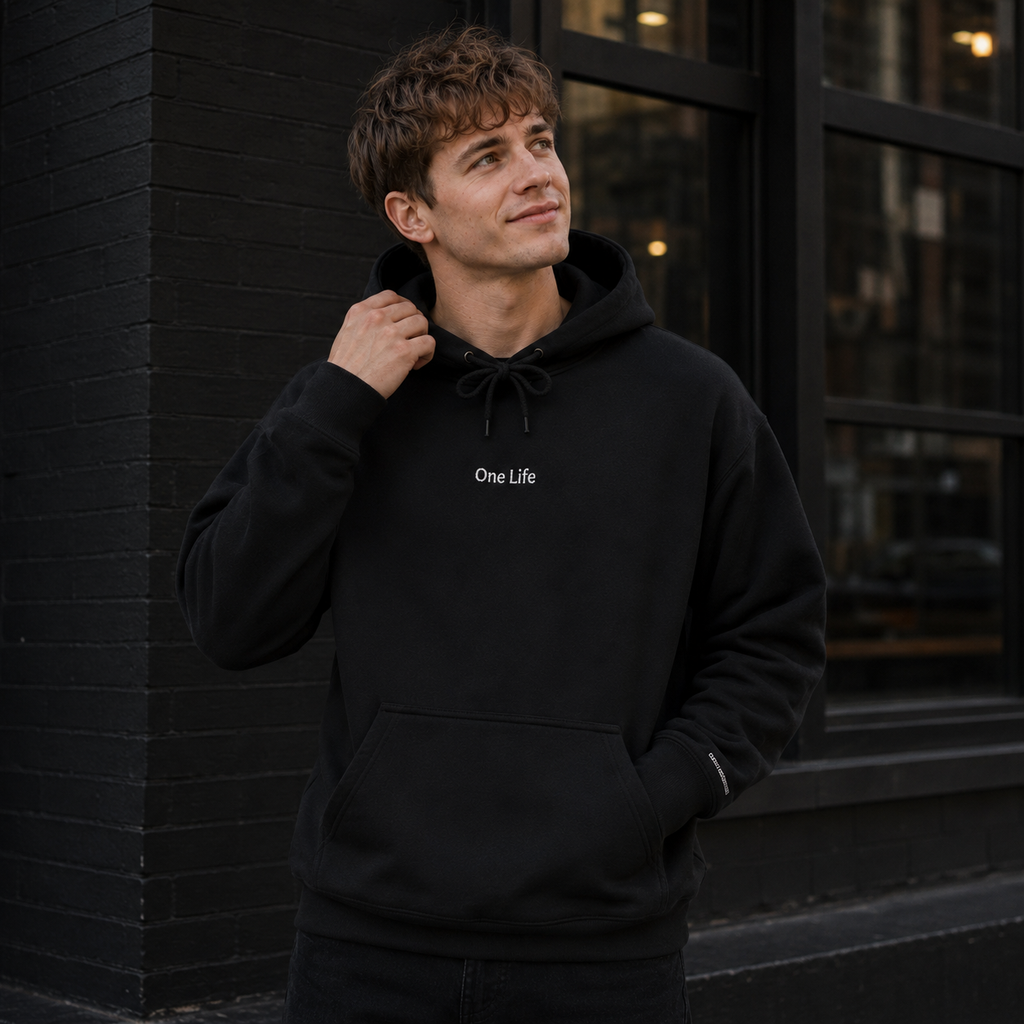 Why Doubt? Embroidered Hoodie