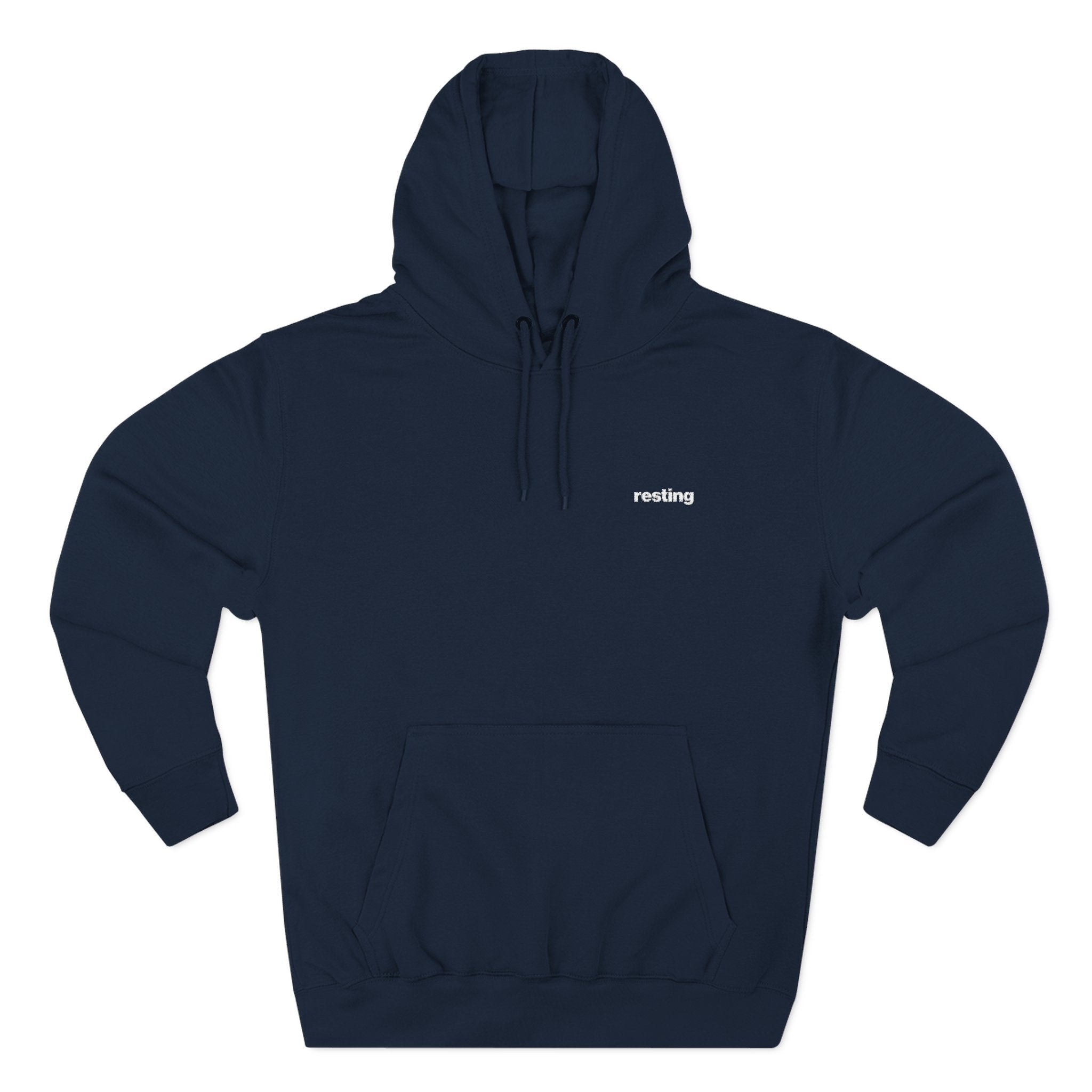 Resting Embroidered Hoodie