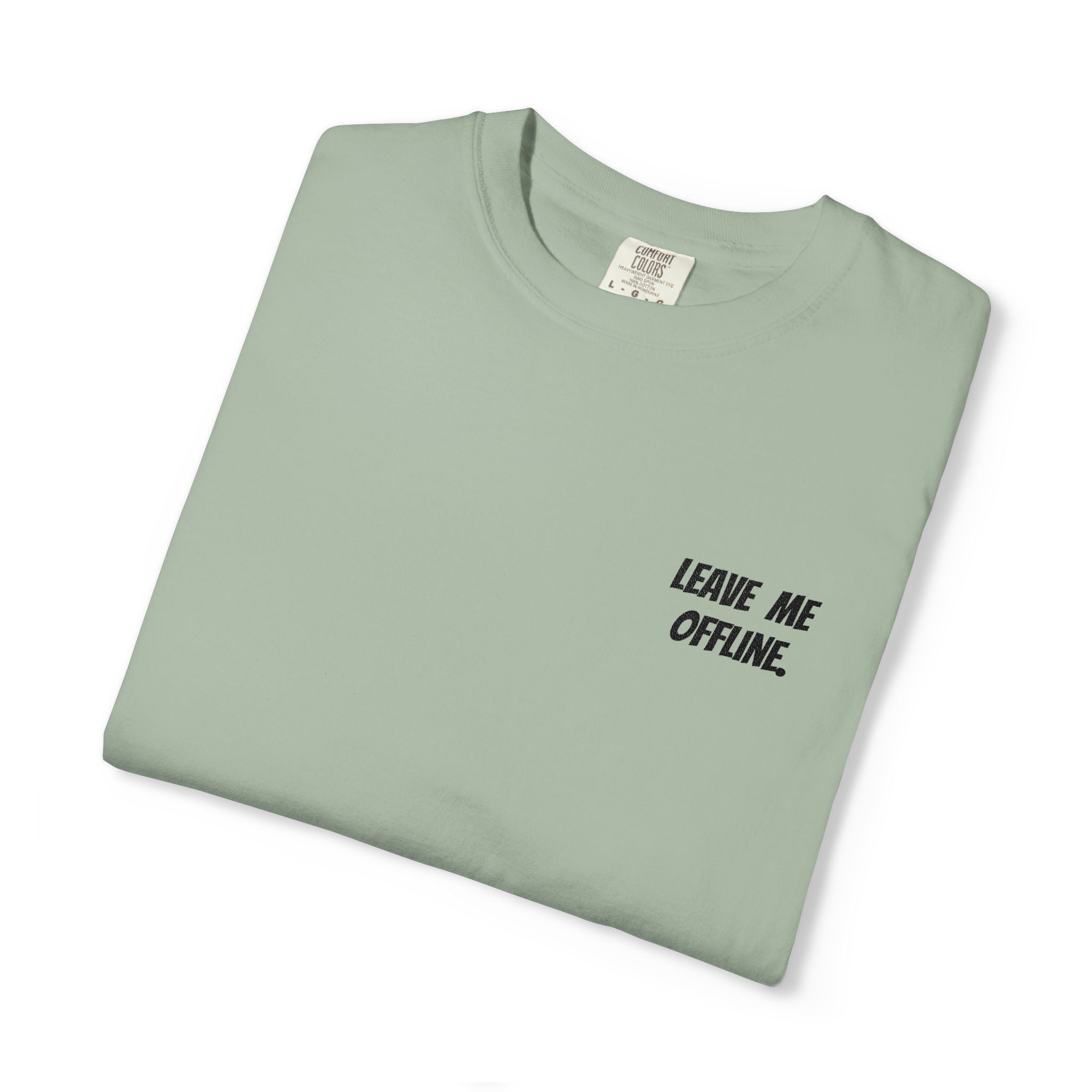 Leave Me Offline Tee — Minimalist Cotton T-Shirt