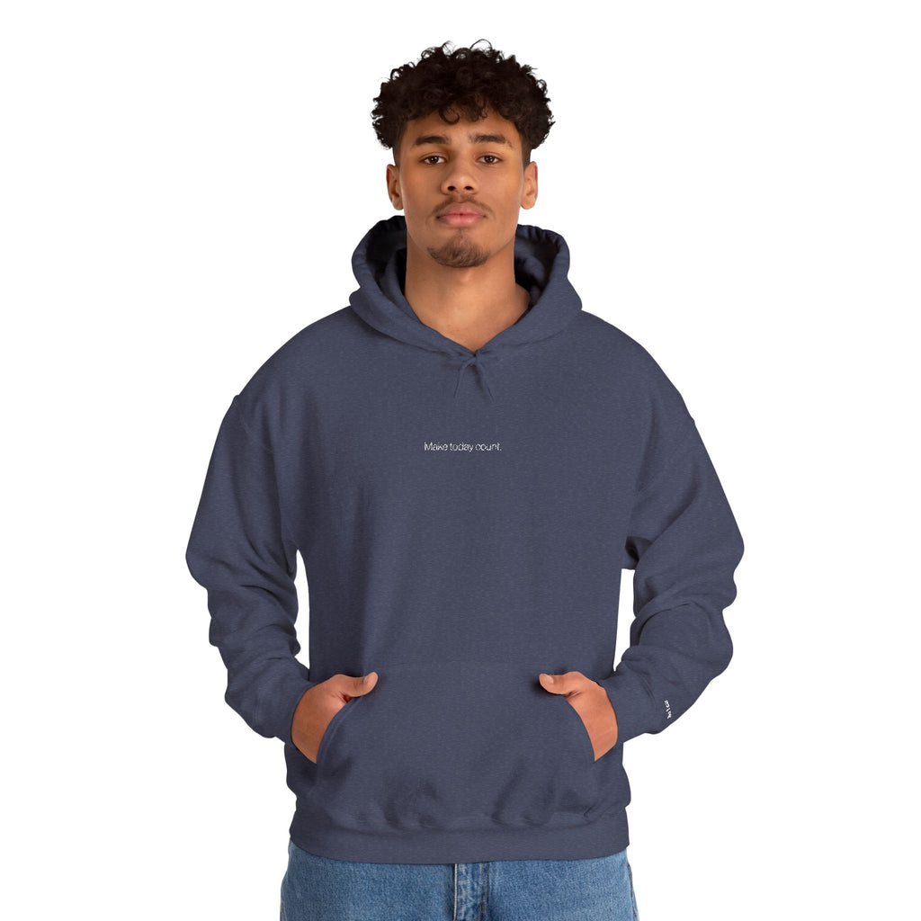 Make Today Count Embroidered Hoodie
