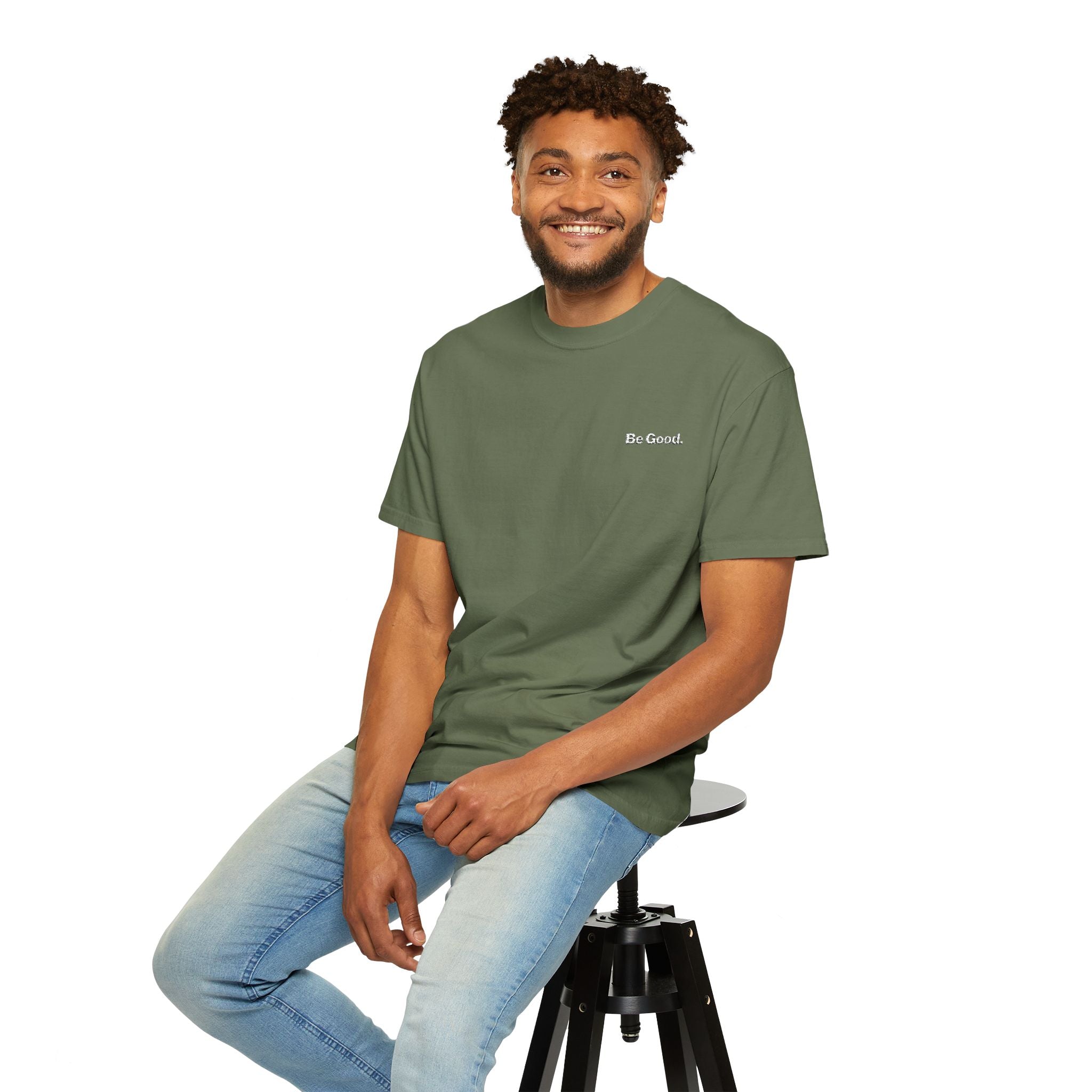 Be Good Embroidered Tee