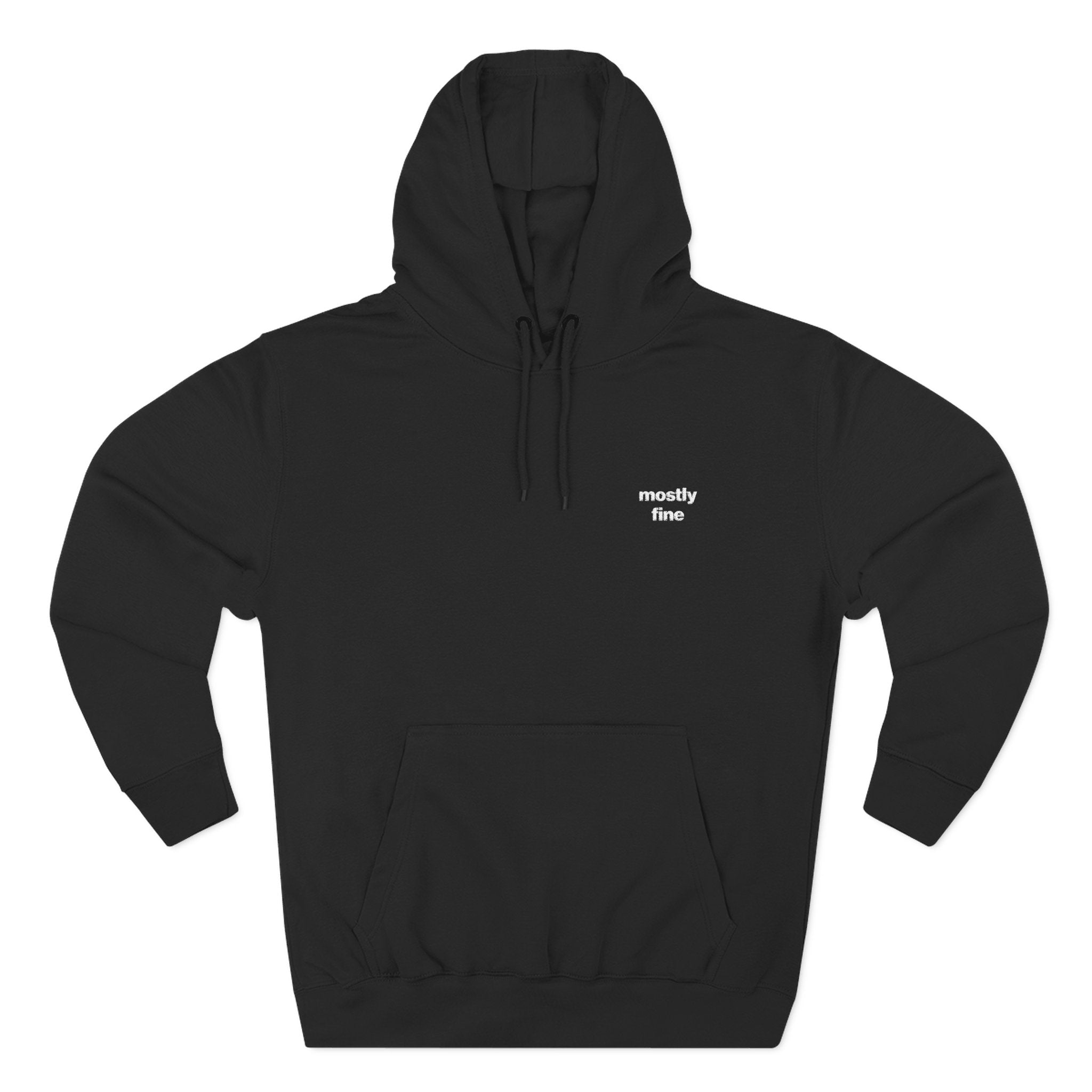 Mostly Fine Embroidered Hoodie