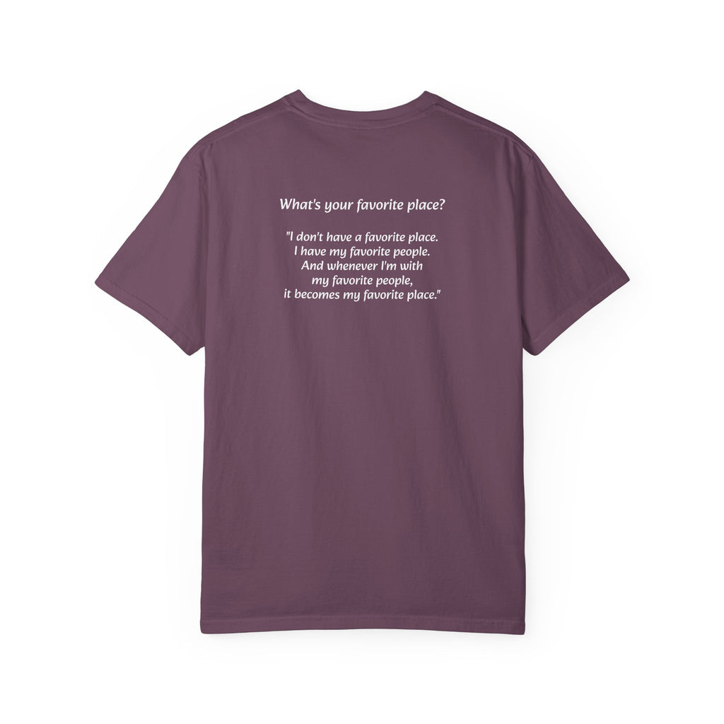 What's your favorite place Cotton Tee