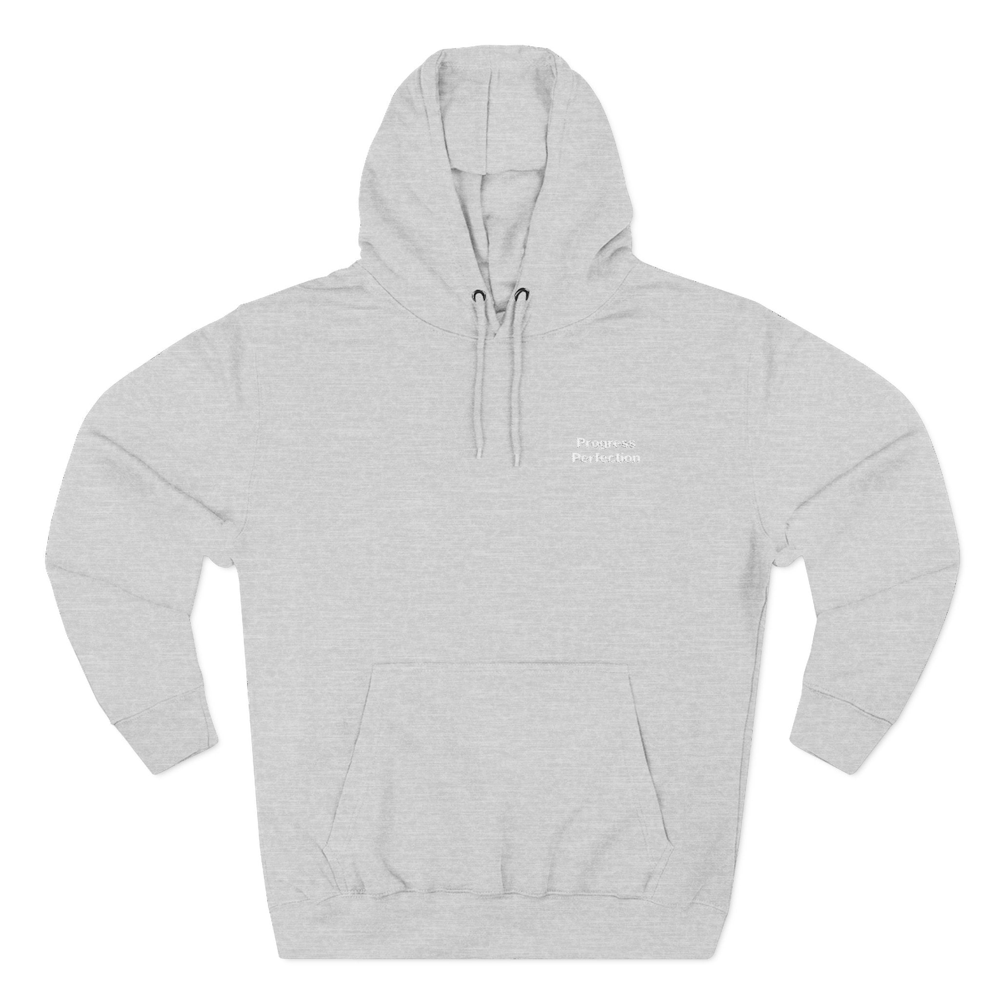 Progress over Perfection Embroidered Hoodie