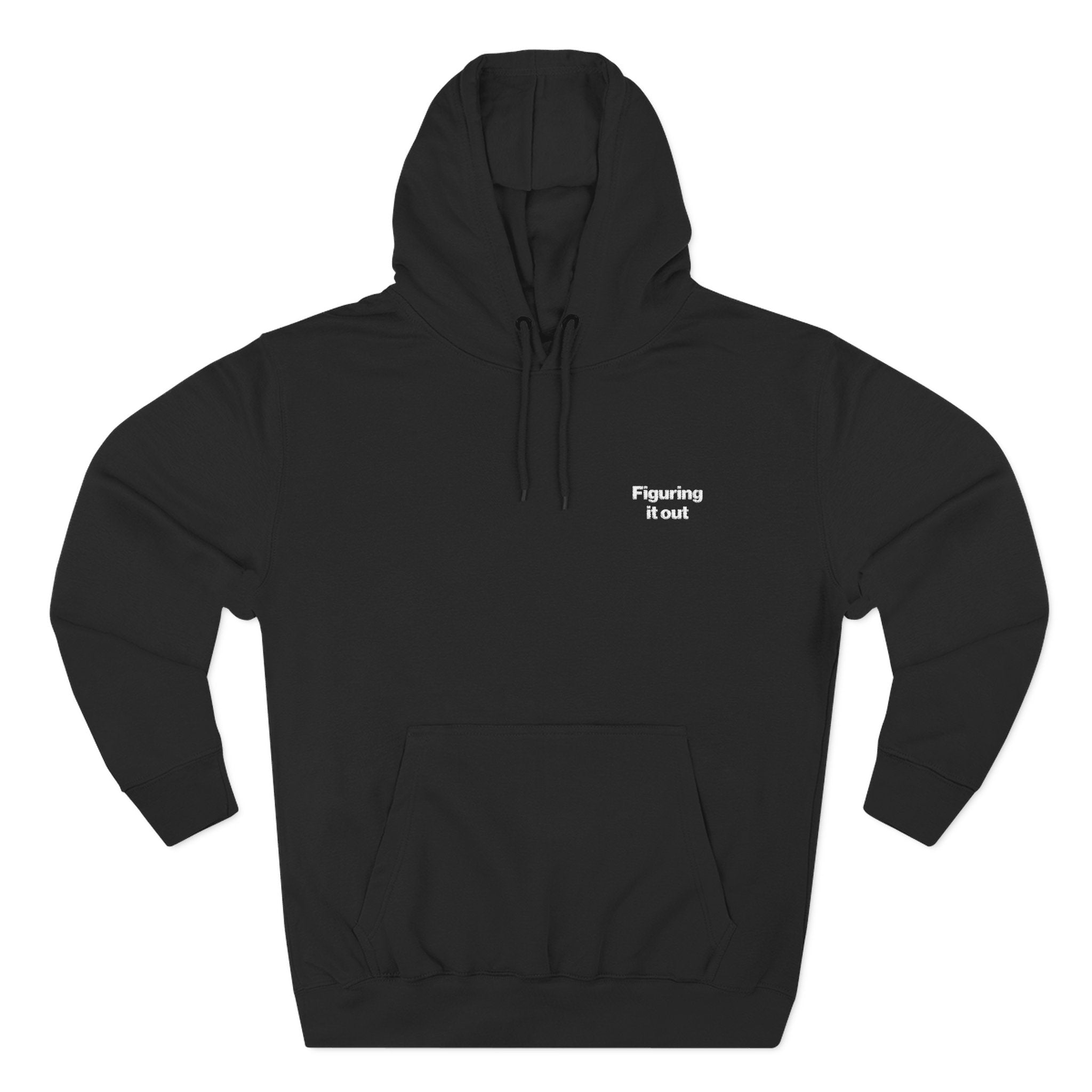 Figuring it Out Embroidered Hoodie