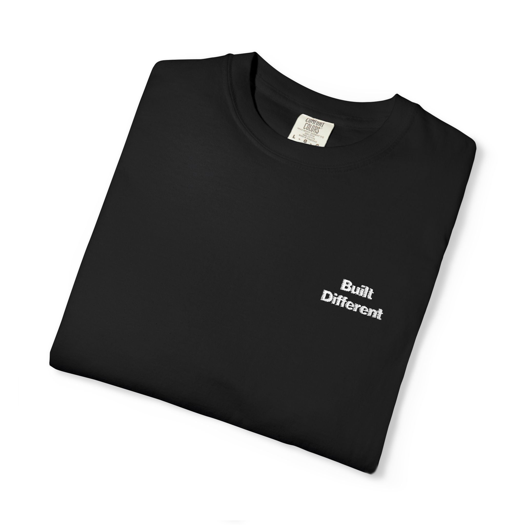 Built Different Embroidered Tee