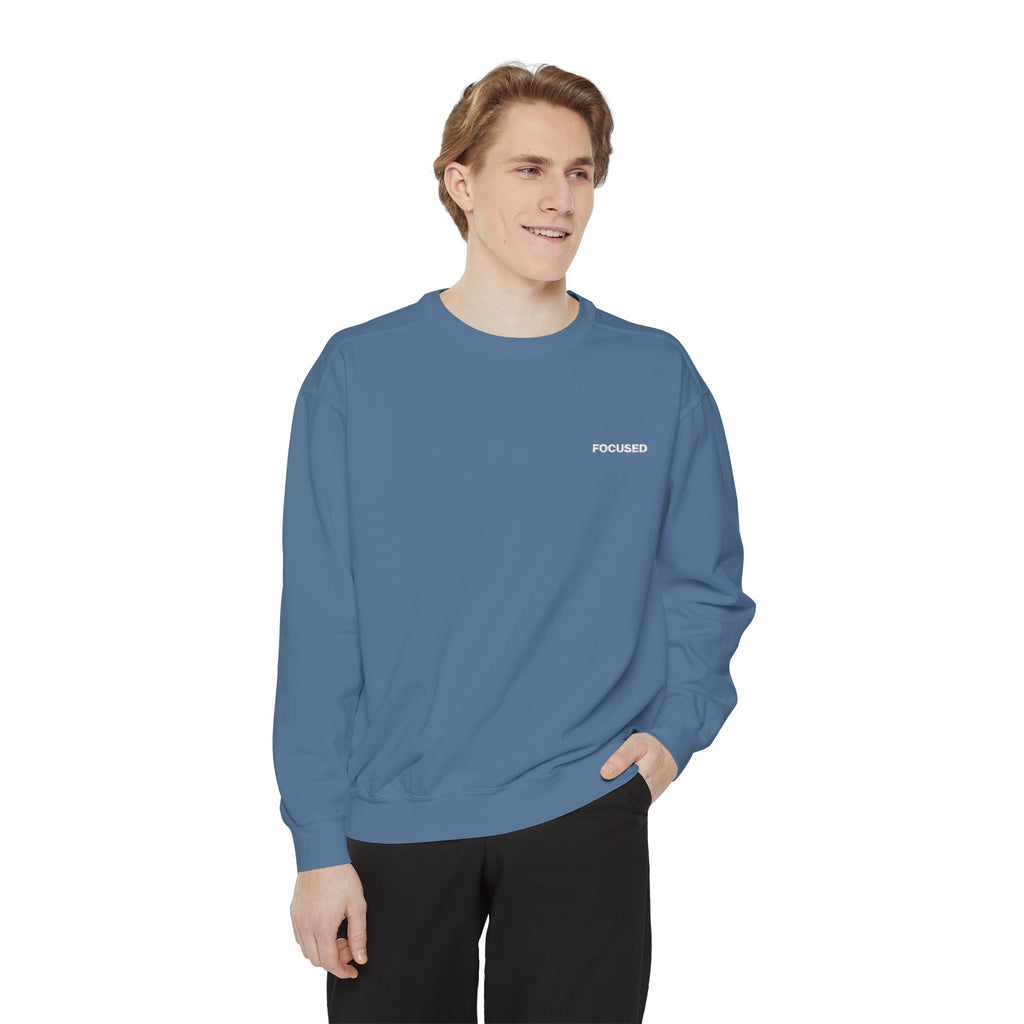 Focused Embroidered Sweatshirt