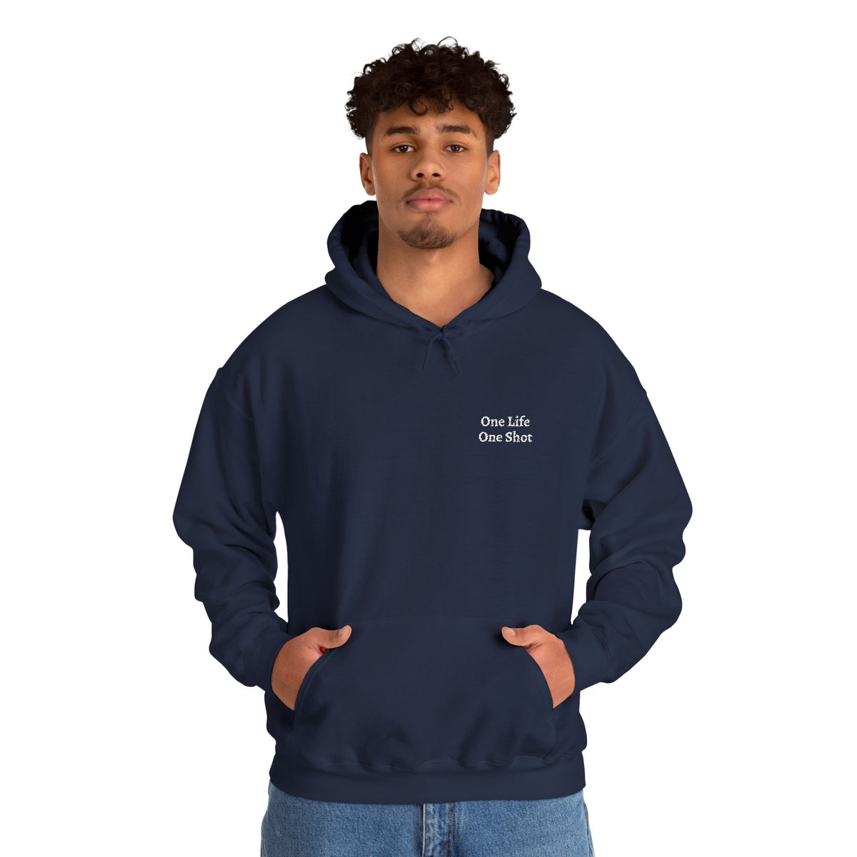 One Life One Shot Embroidered Hoodie