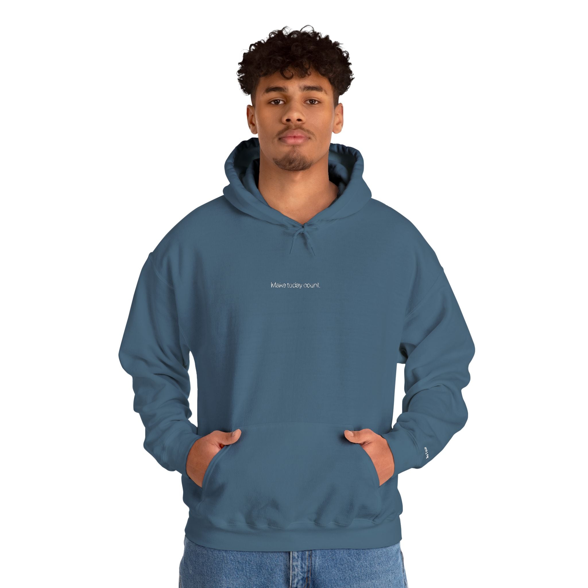 Make Today Count Embroidered Hoodie