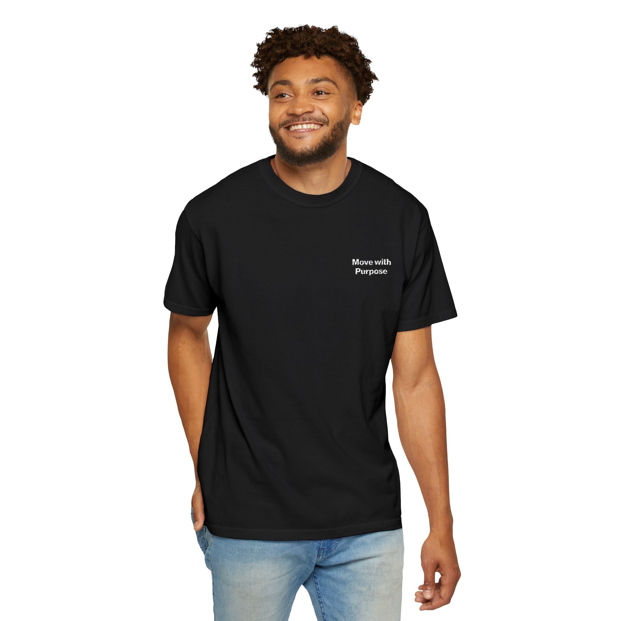 Move with Purpose Embroidered Tee