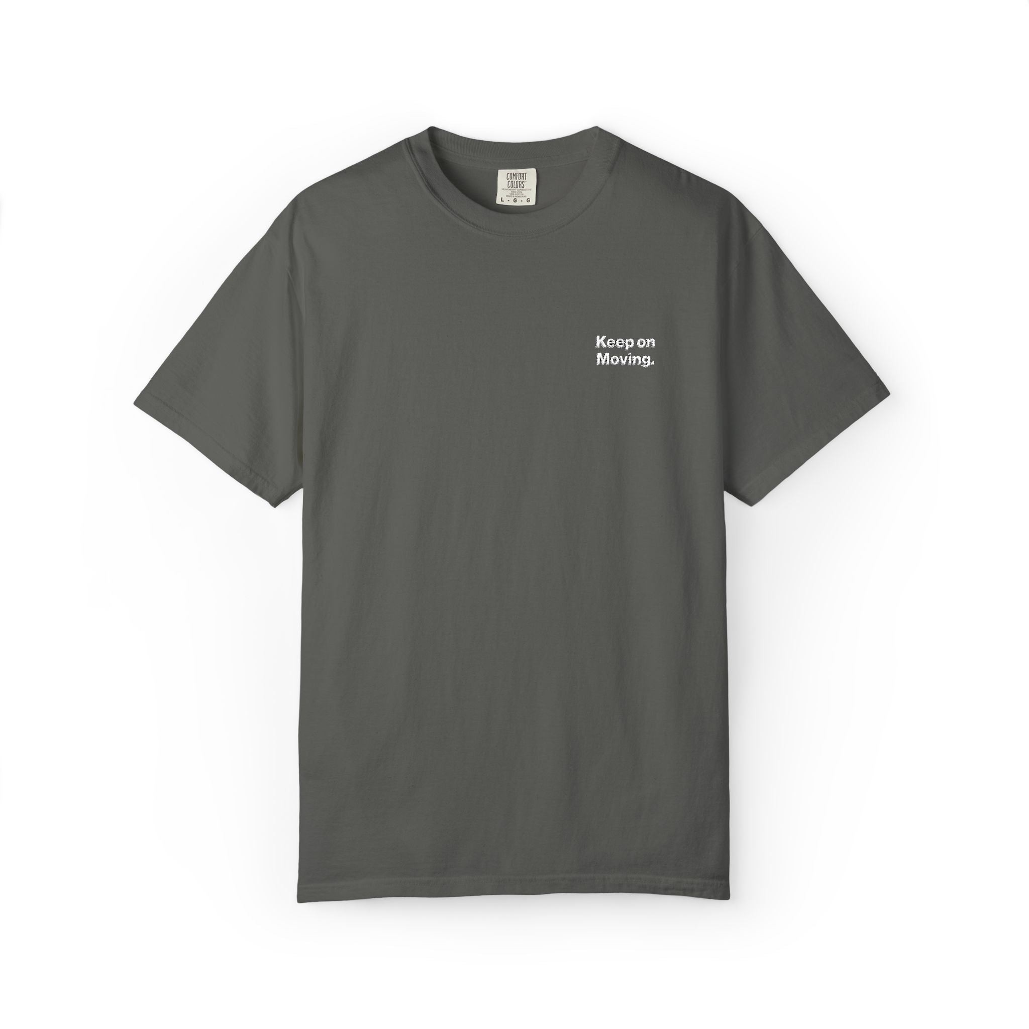 Keep on Moving Embroidered Tee