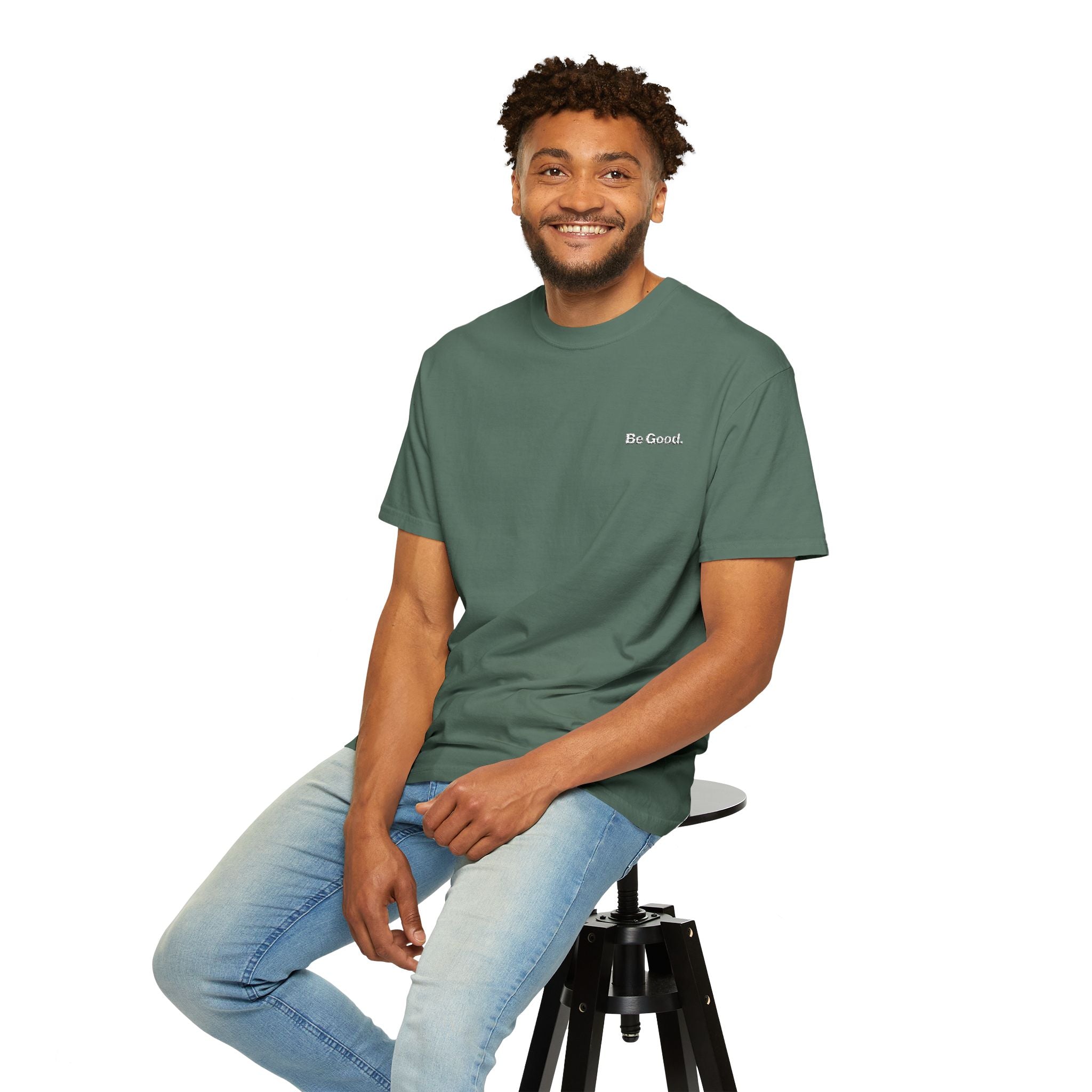 Be Good Embroidered Tee