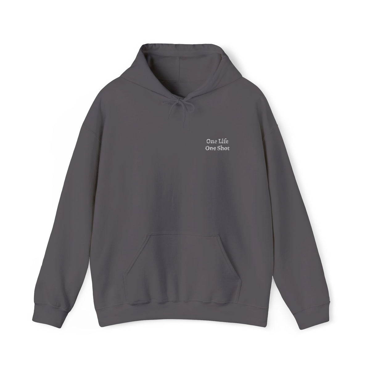 One Life One Shot Embroidered Hoodie