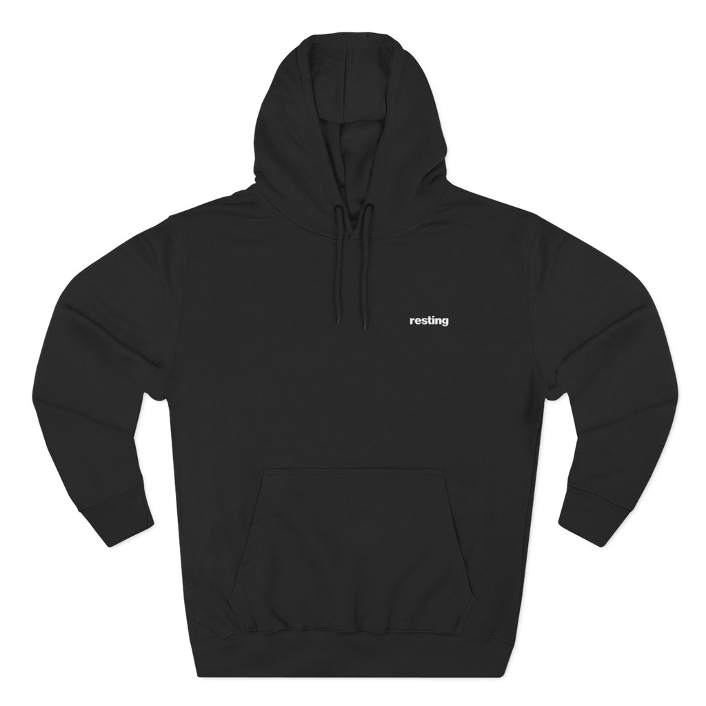 Resting Embroidered Hoodie