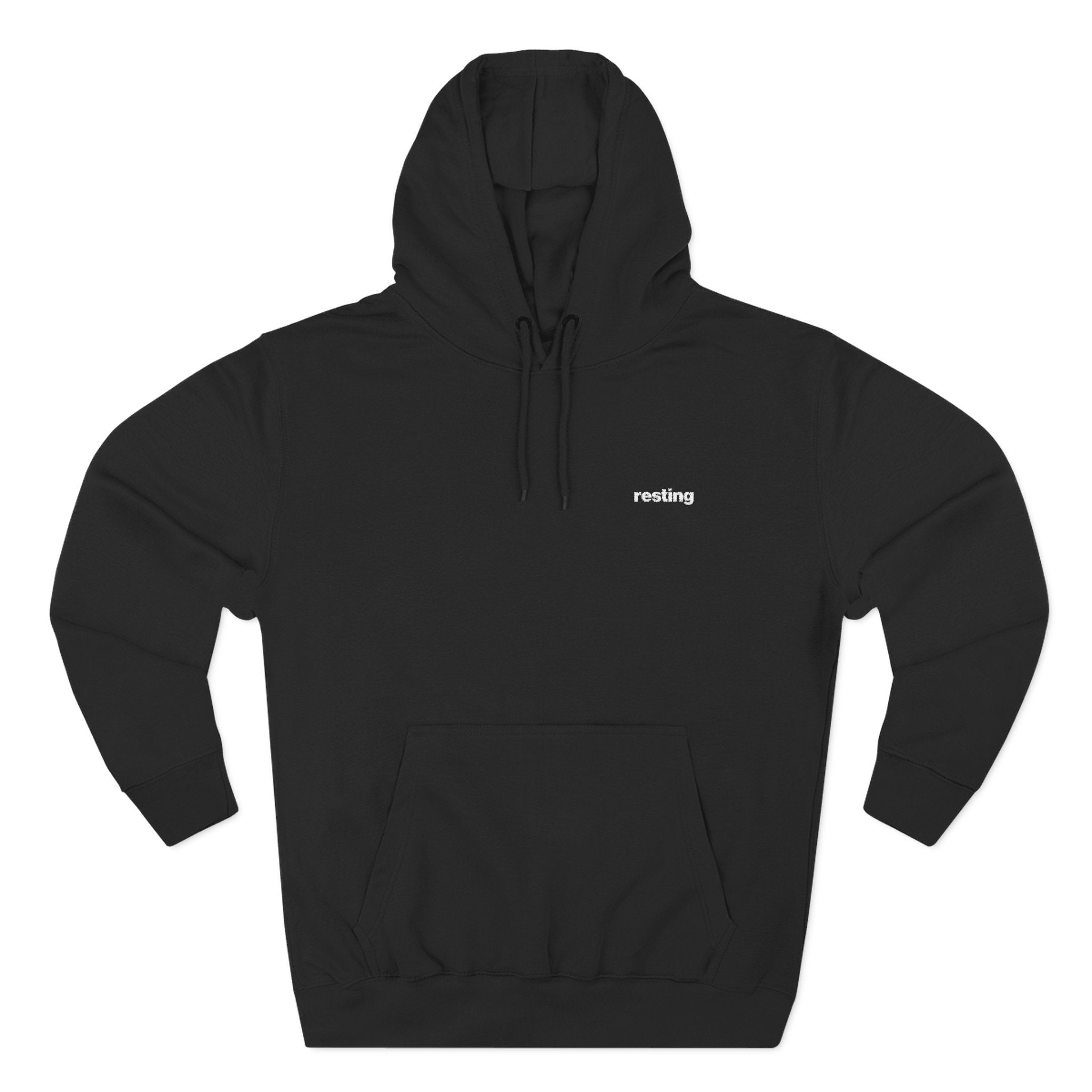 Resting Embroidered Hoodie