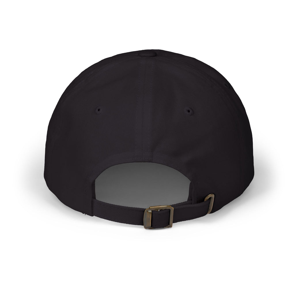 Unbothered. Black Embroidered Sport Cap