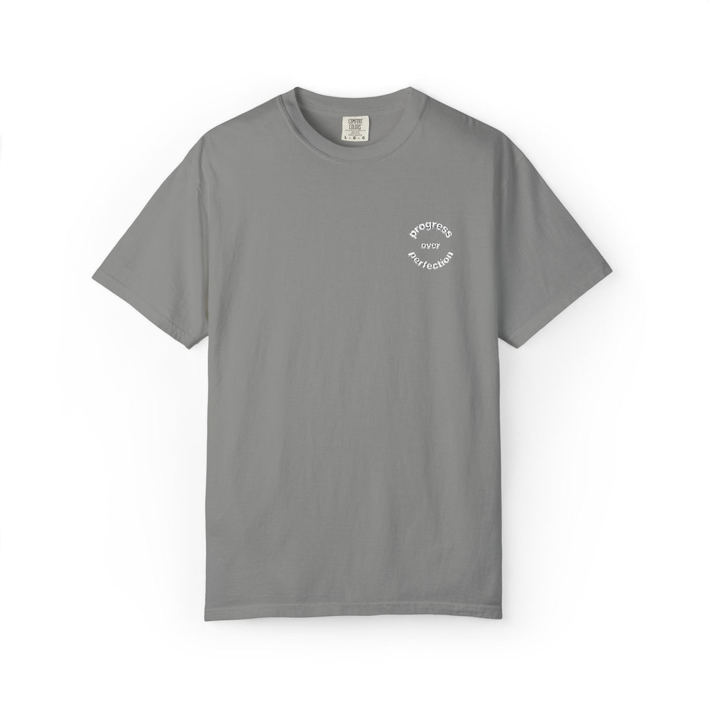 Progress over Perfection Embroidered Tee