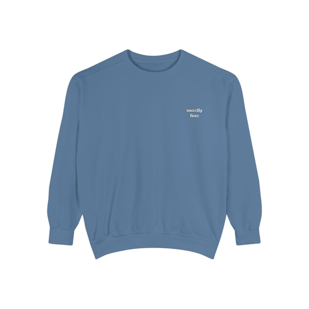 Mostly Fine Embroidered Sweatshirt