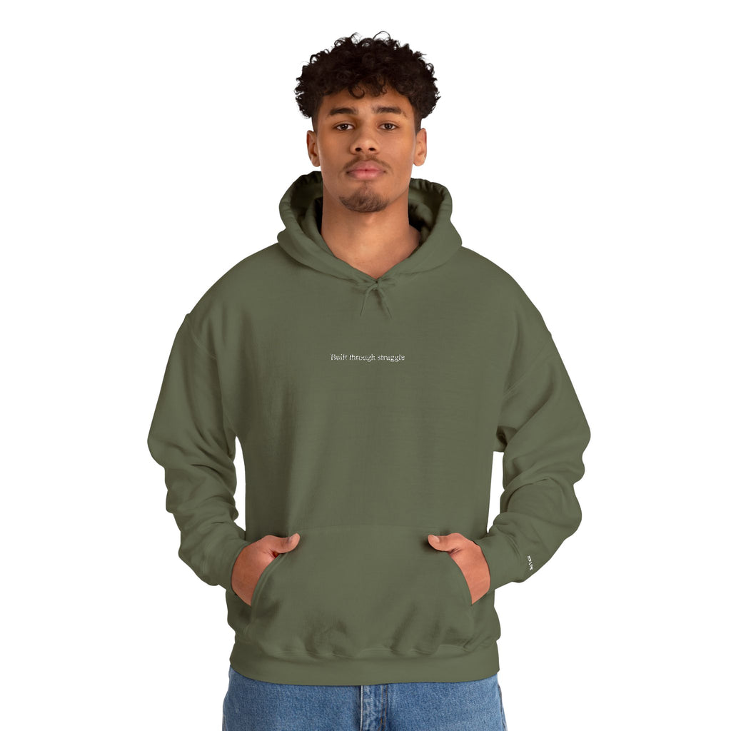 Built Through Struggle Embroidered Hoodie