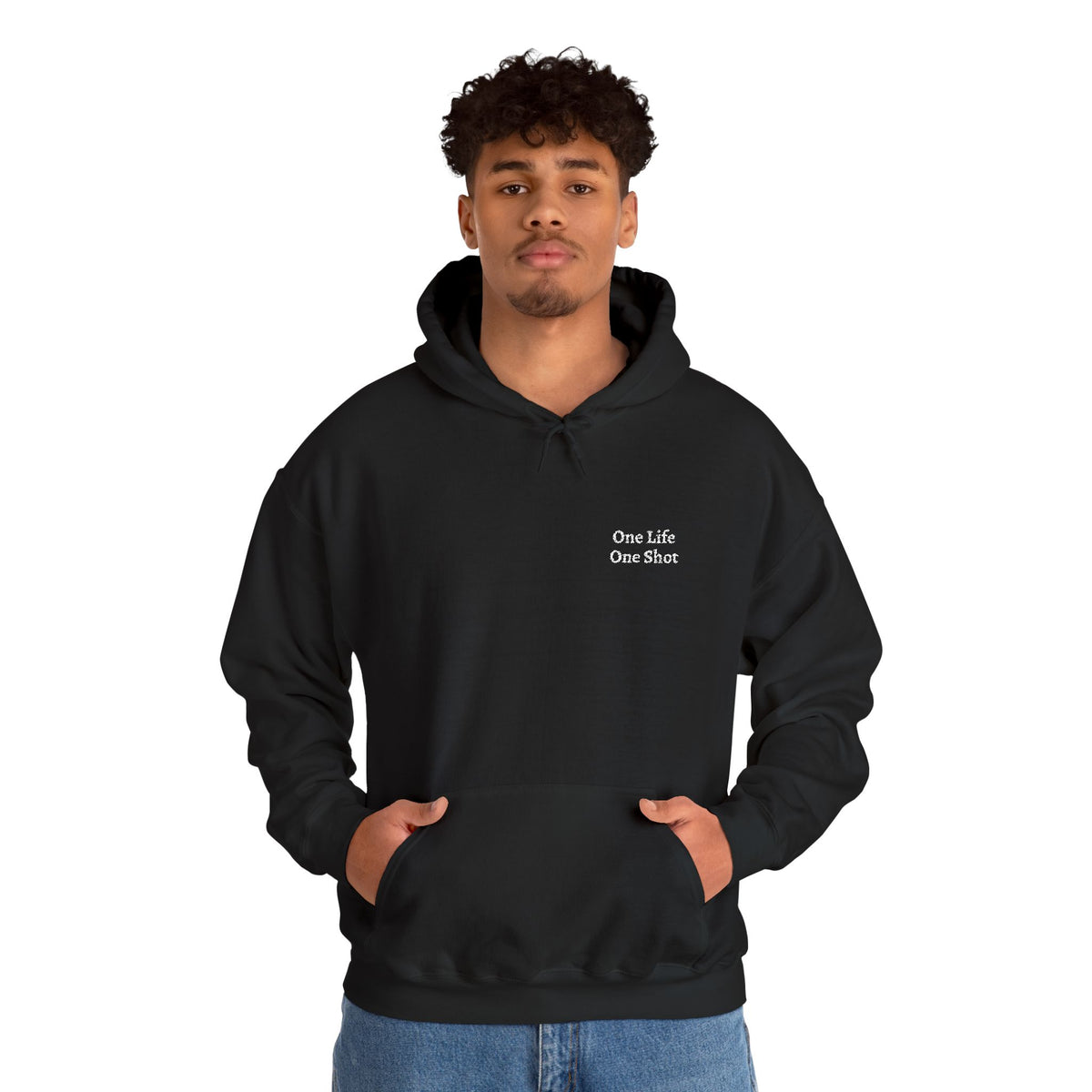One Life One Shot Embroidered Hoodie