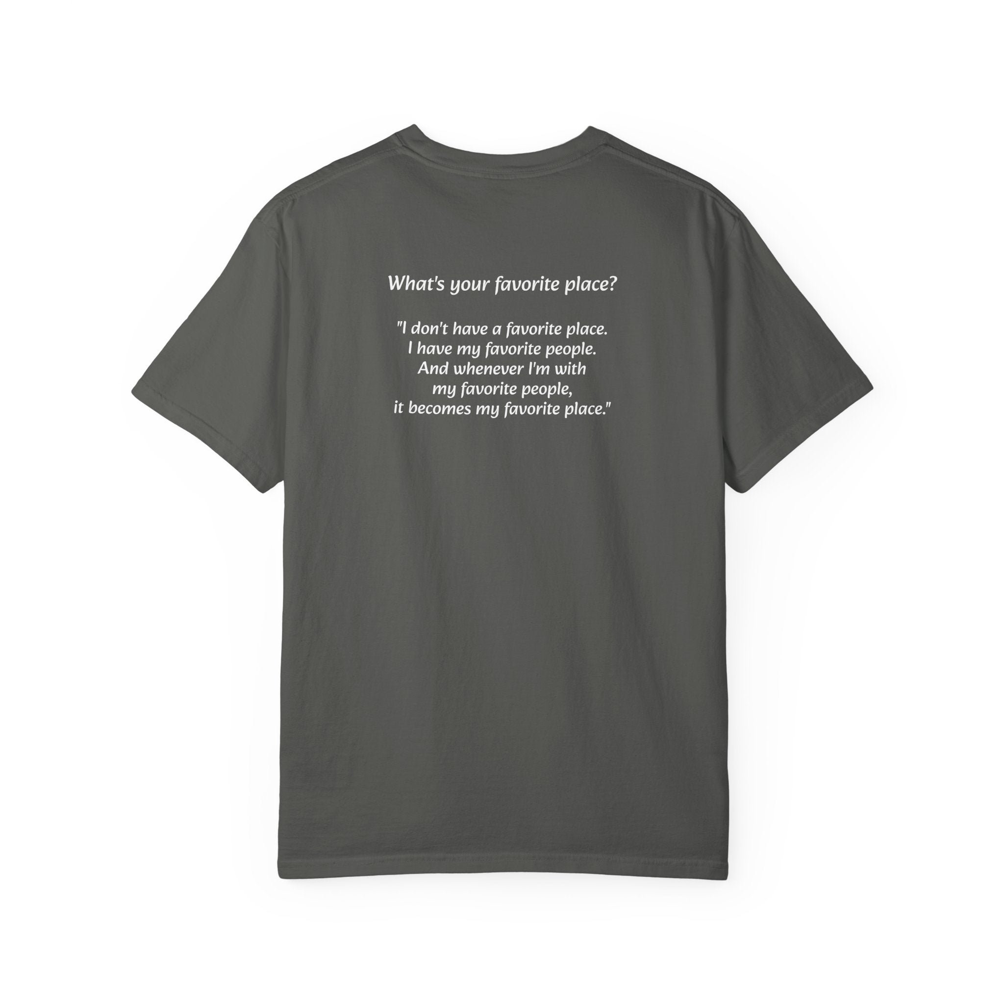 What's your favorite place Cotton Tee