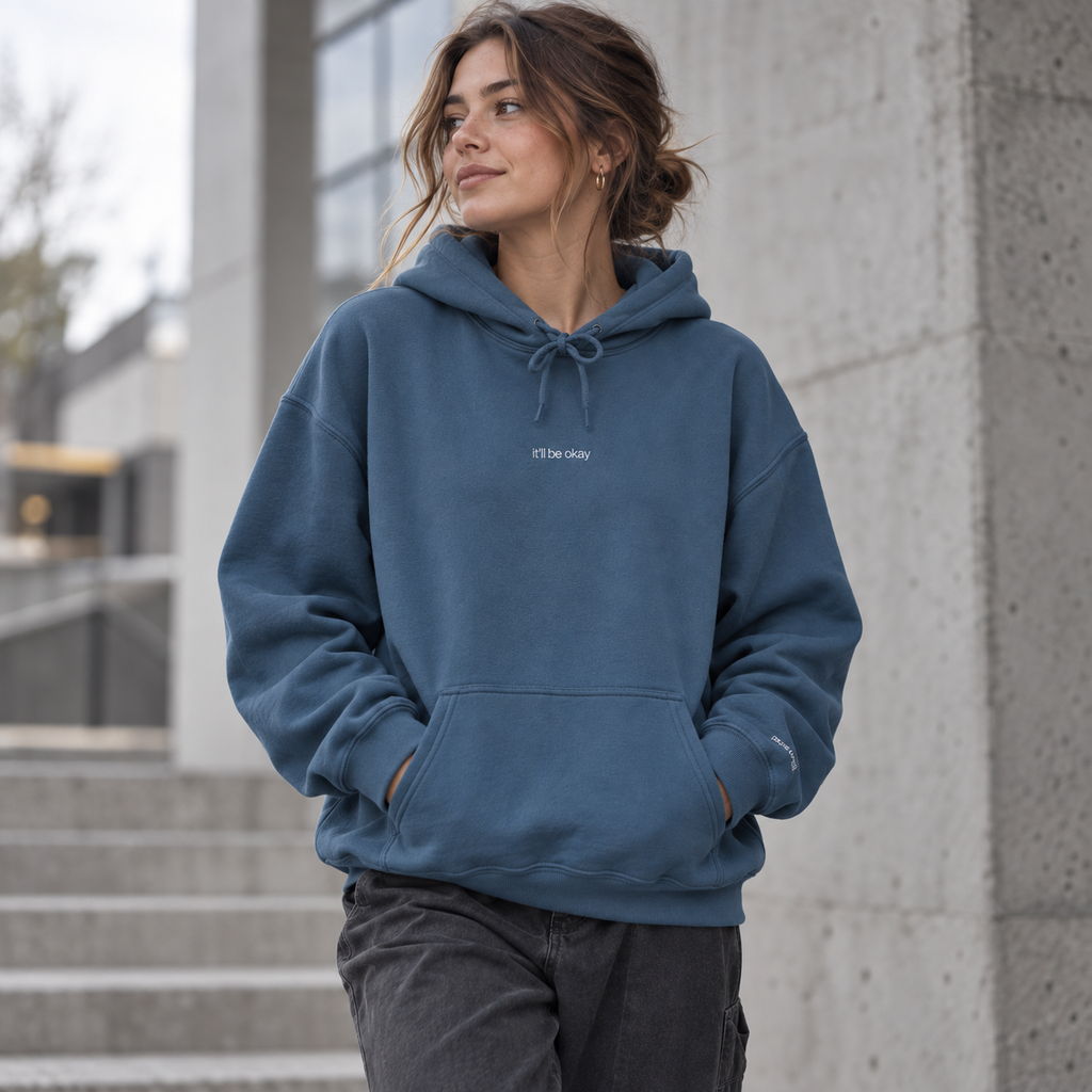 It'll be okay Embroidered Hoodie